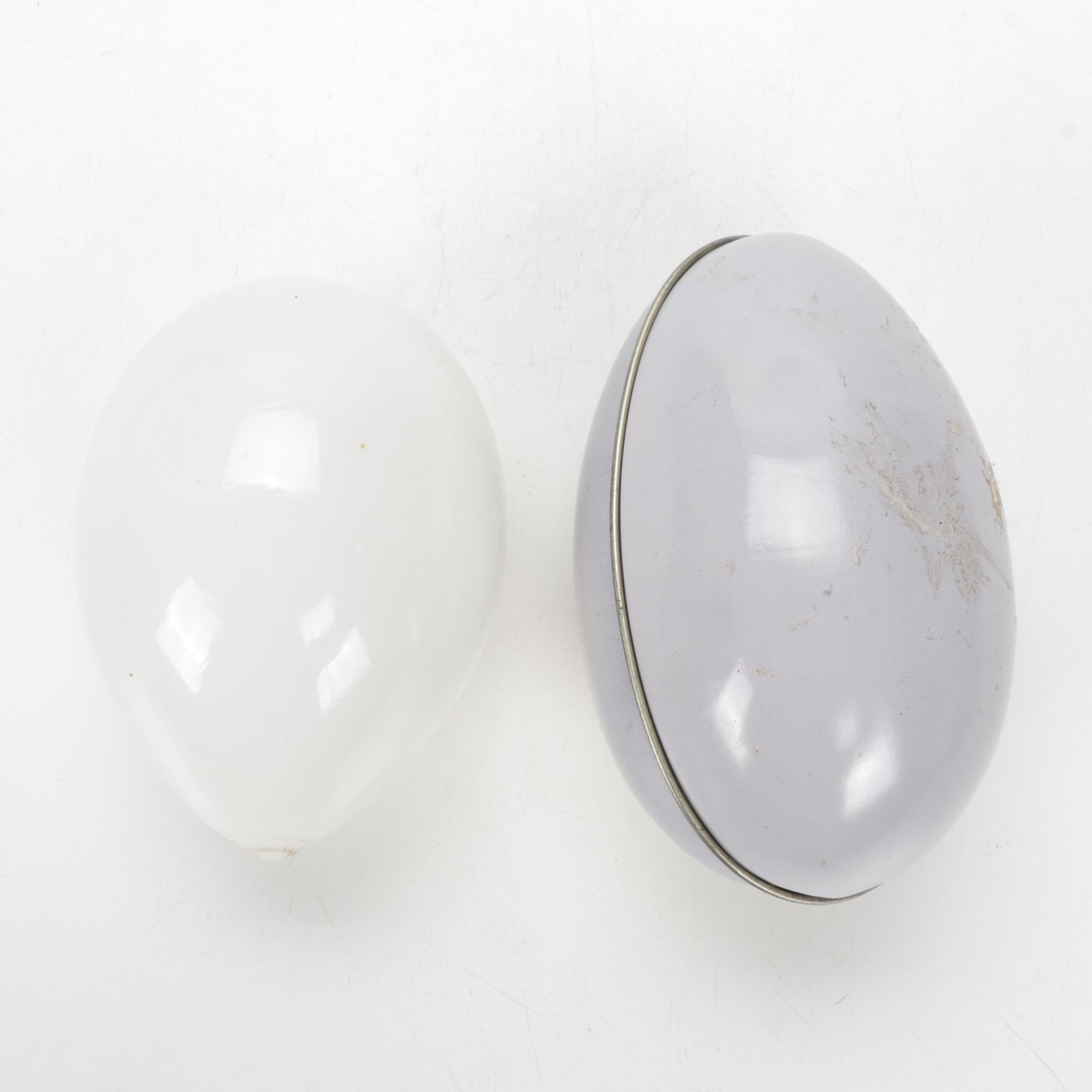 Noritake, Goebel and Other Bone China and Alabaster Easter Eggs, Late 20th C.