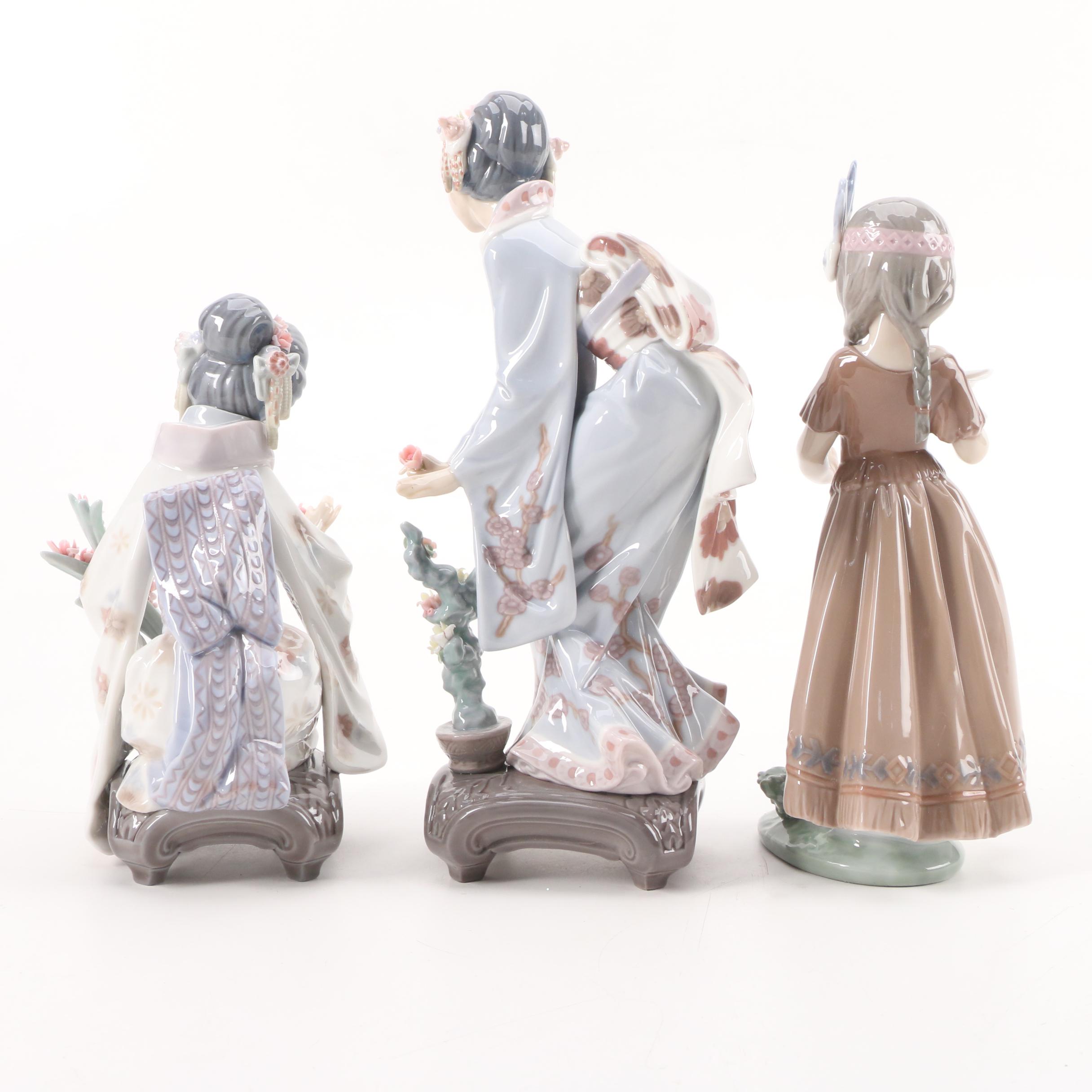 Lladró Porcelain Figurines and Collector's Society Display Sign