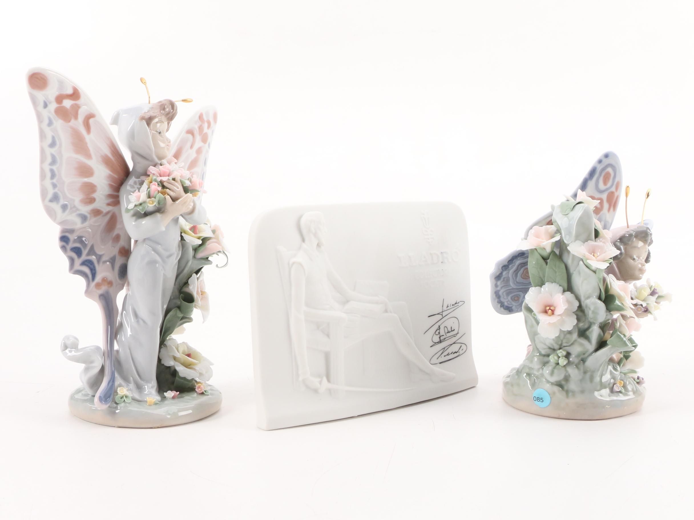 Lladró Porcelain Figurines and Collector's Society Display Sign