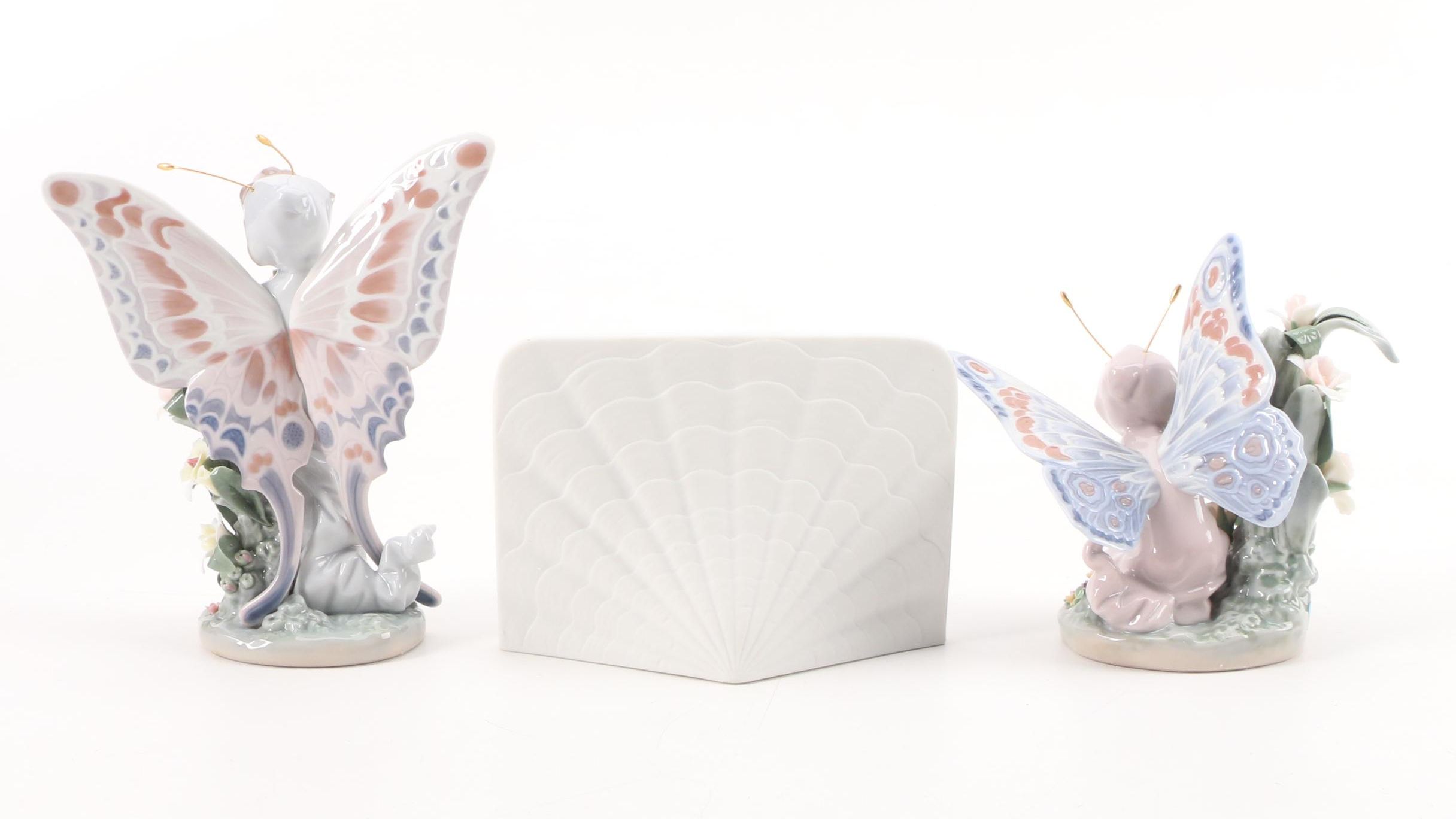 Lladró Porcelain Figurines and Collector's Society Display Sign