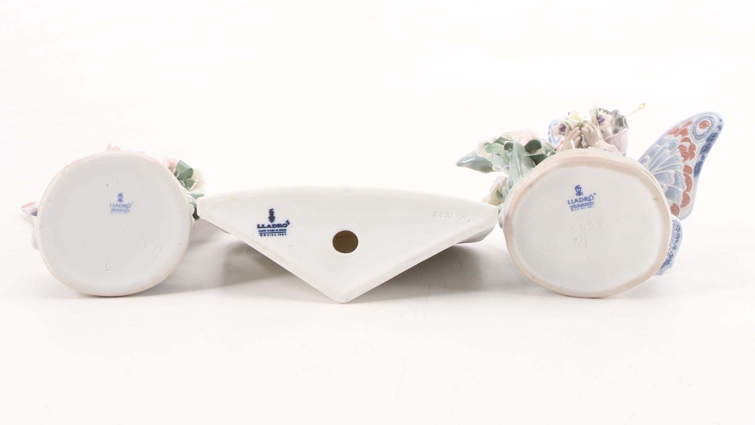 Lladró Porcelain Figurines and Collector's Society Display Sign