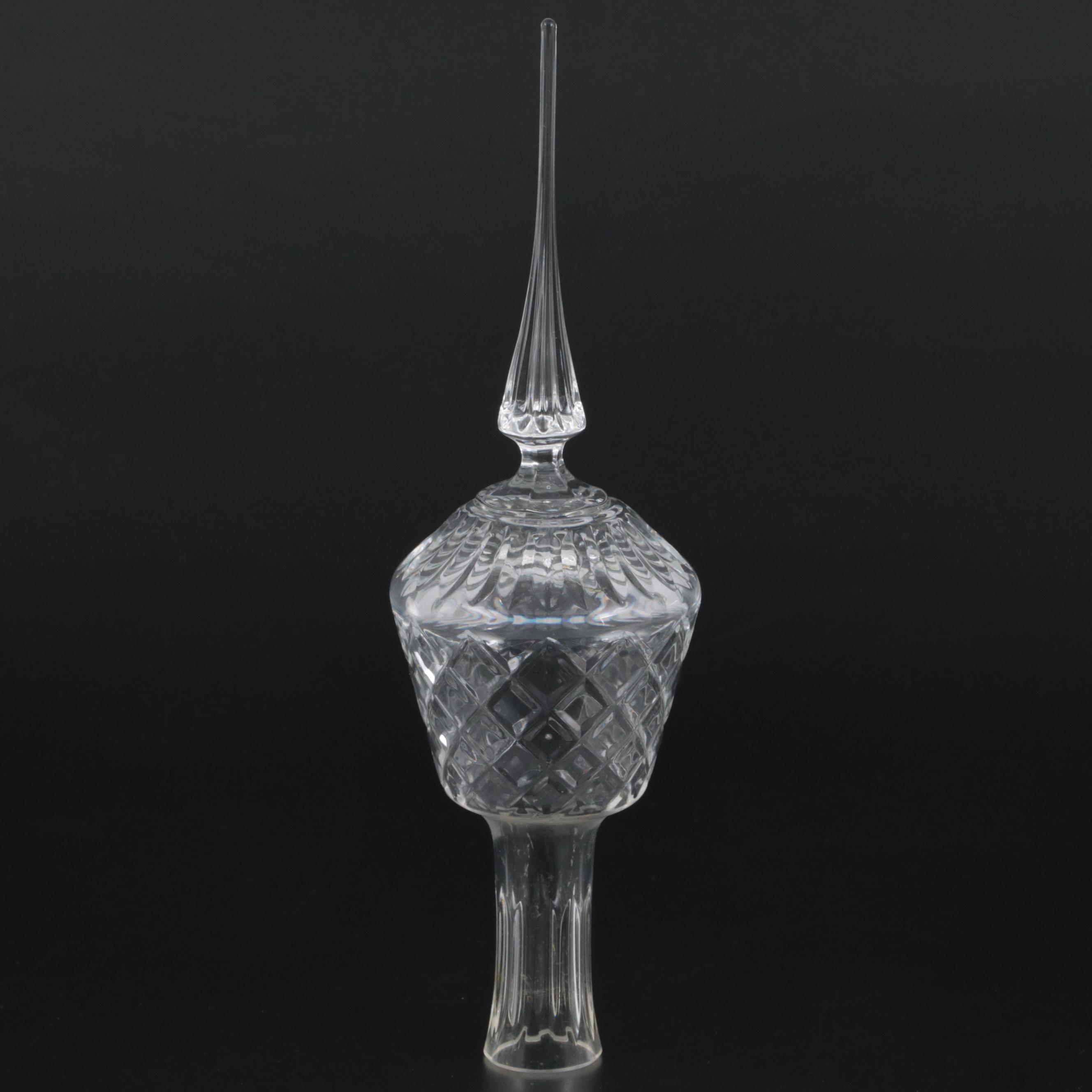 Lenox Crystal Tree Topper, 1983-1992