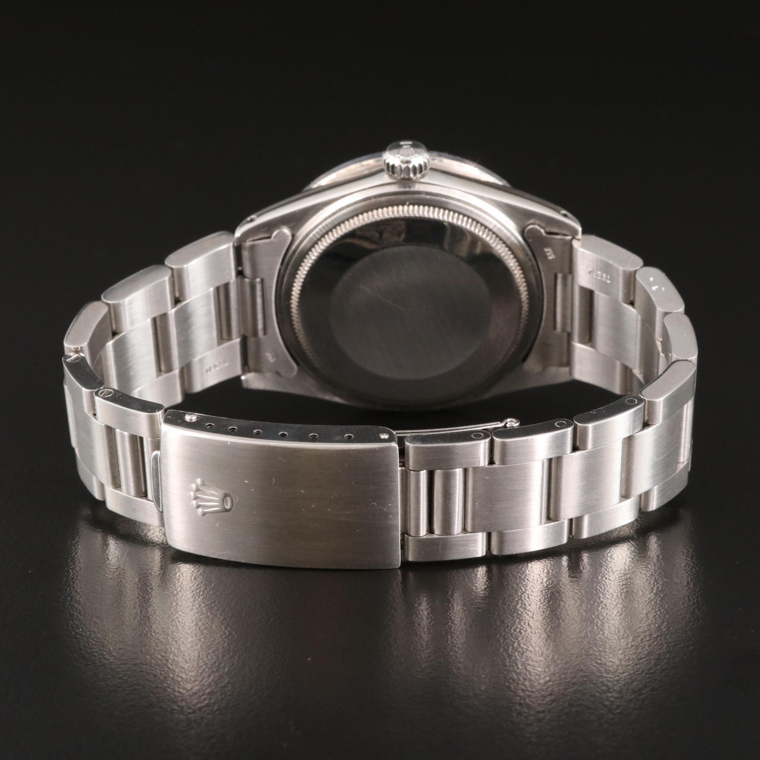 1984 Rolex Datejust Jubilee 1.57 CTW Diamond Dial and Bezel Watch