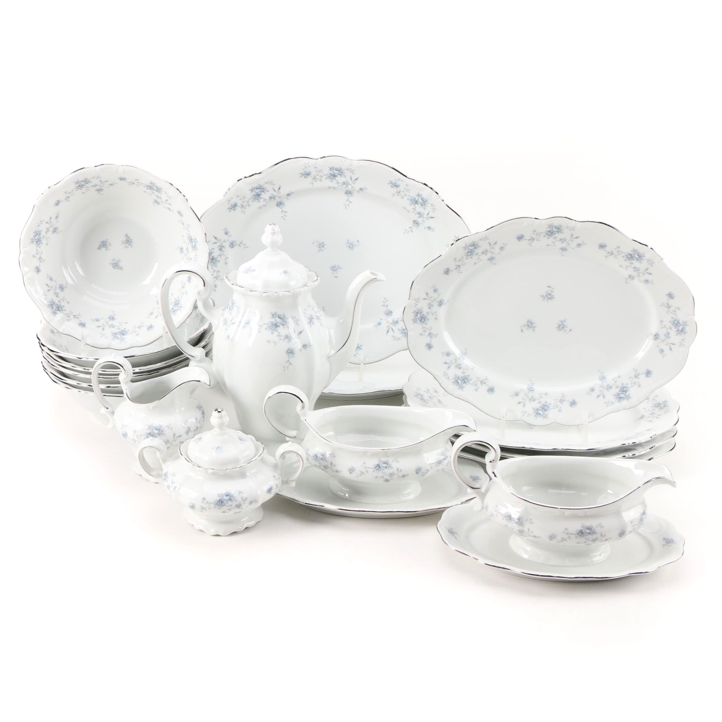 Johann Haviland "Blue Garland" Porcelain Tableware, 1953- 1990