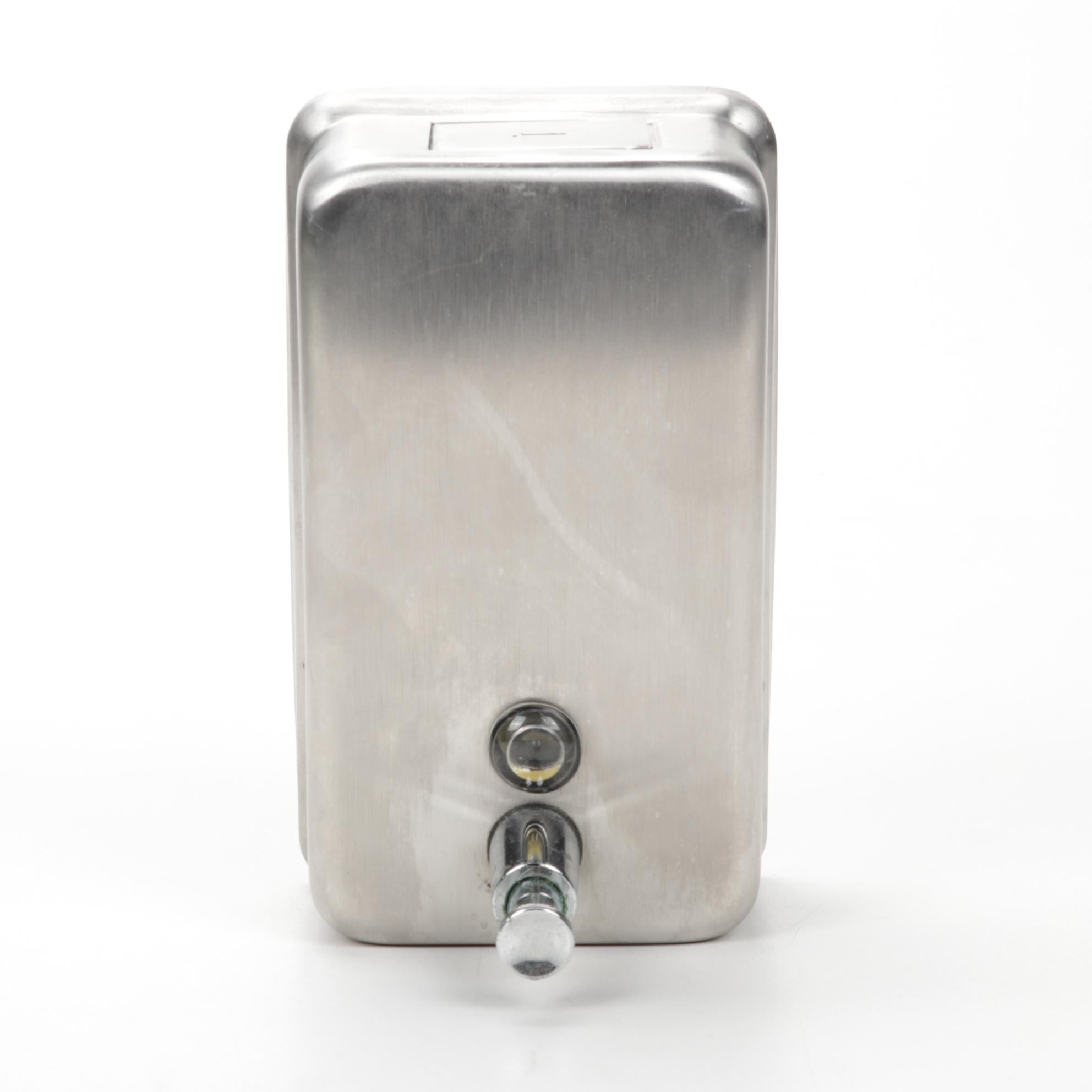 Wall-Mount Continuous Roll Towel Dispenser, Cup Dispenser and Soap Pump