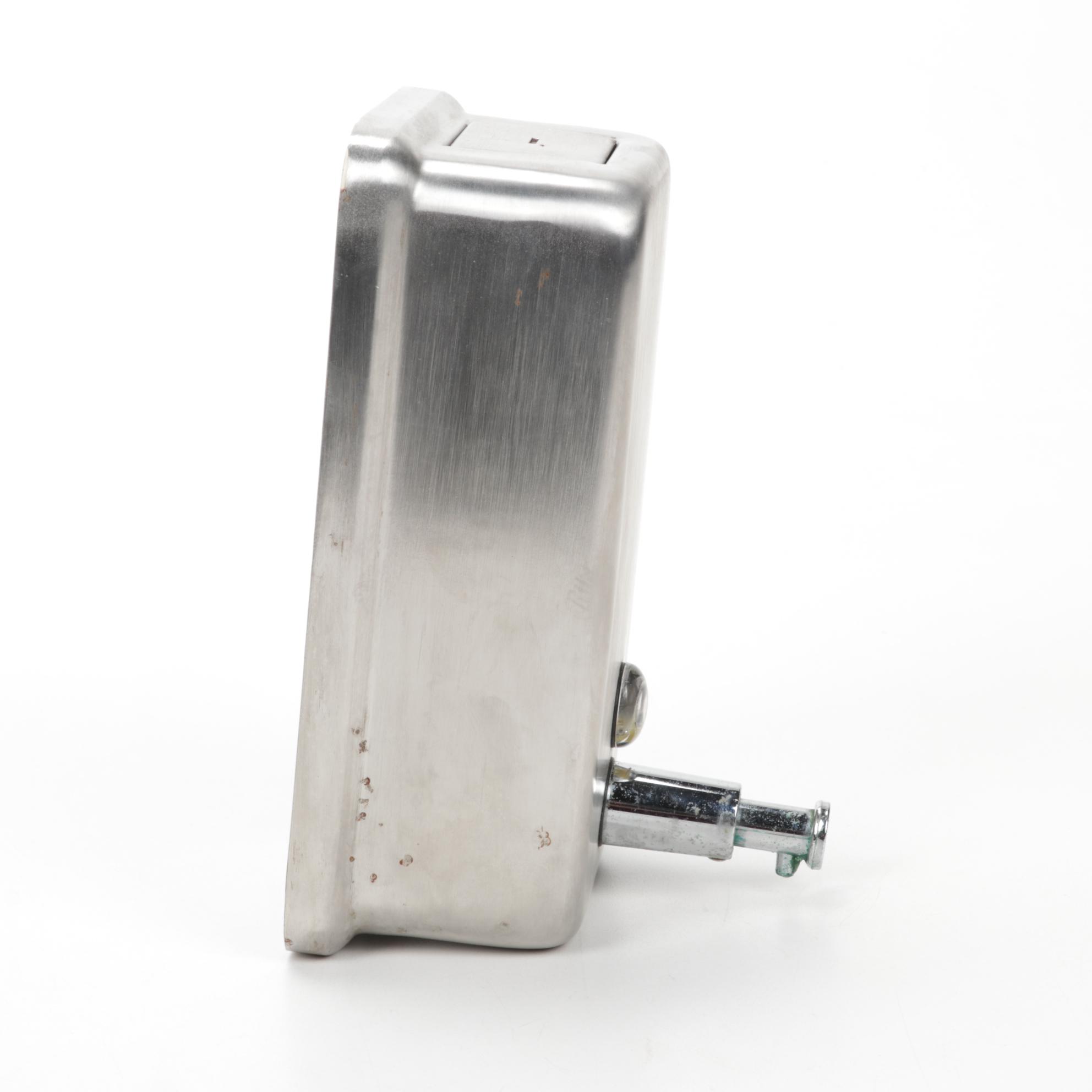 Wall-Mount Continuous Roll Towel Dispenser, Cup Dispenser and Soap Pump