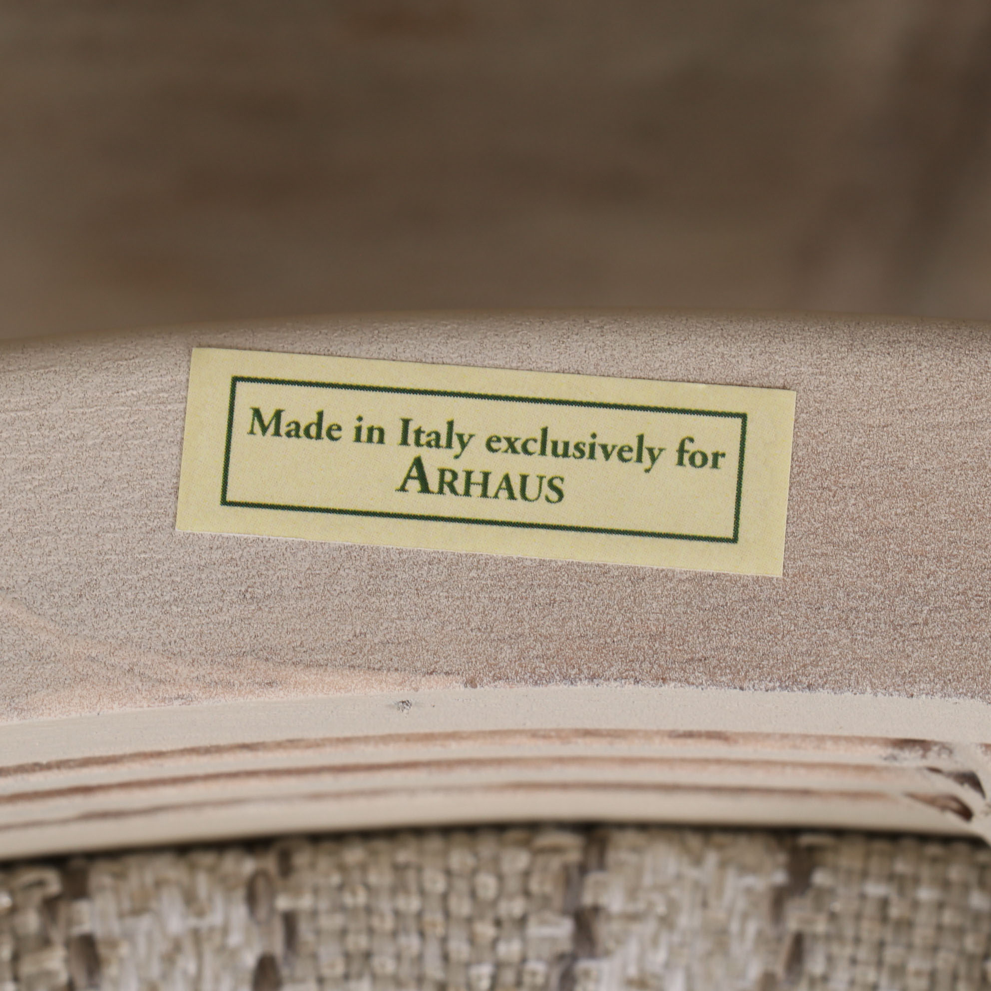 Arhaus "Luca" Stone Top Pedestal Table and "Cecilia" Dining Chairs