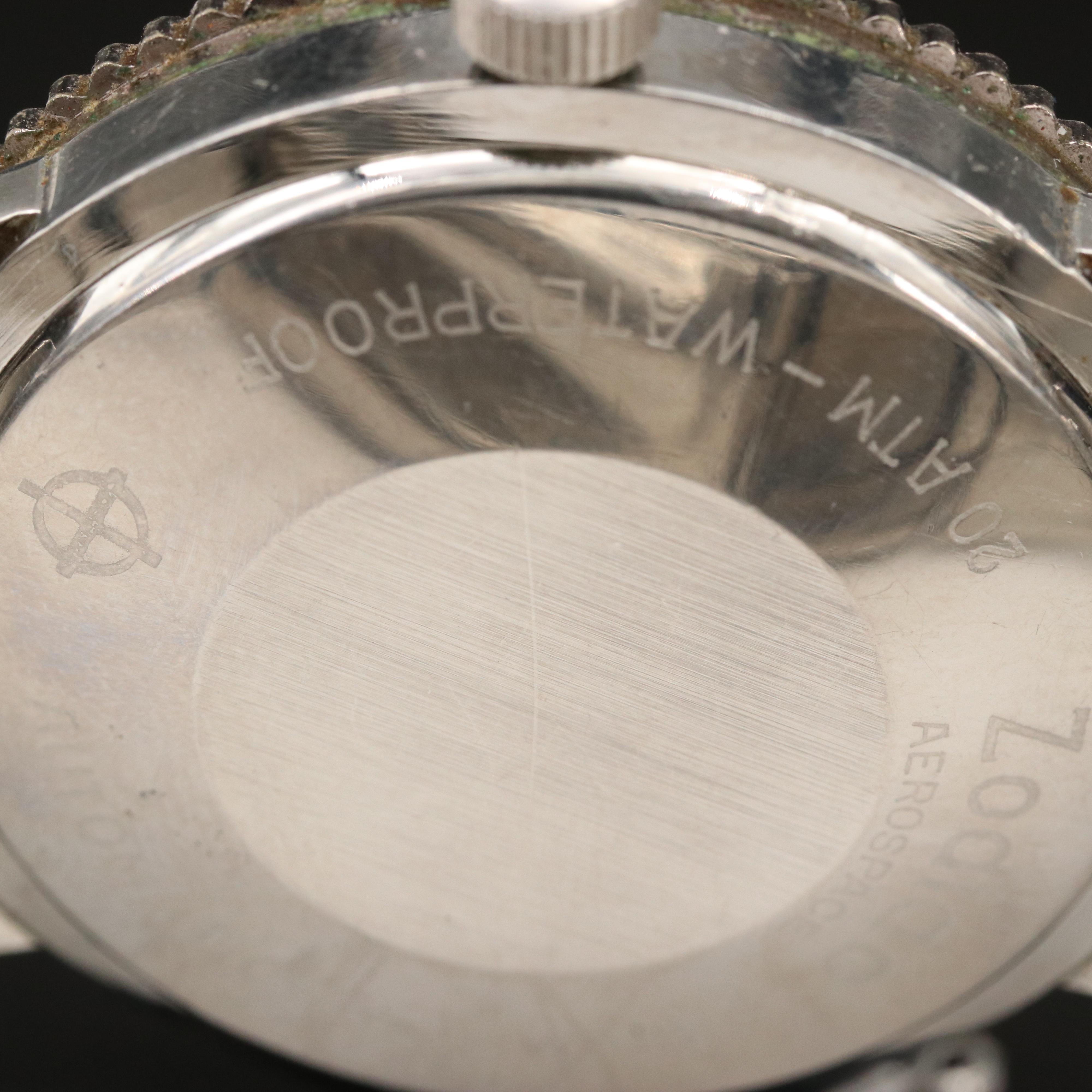 Zodiac Aerospace GMT Stainless Steel Automatic Watch