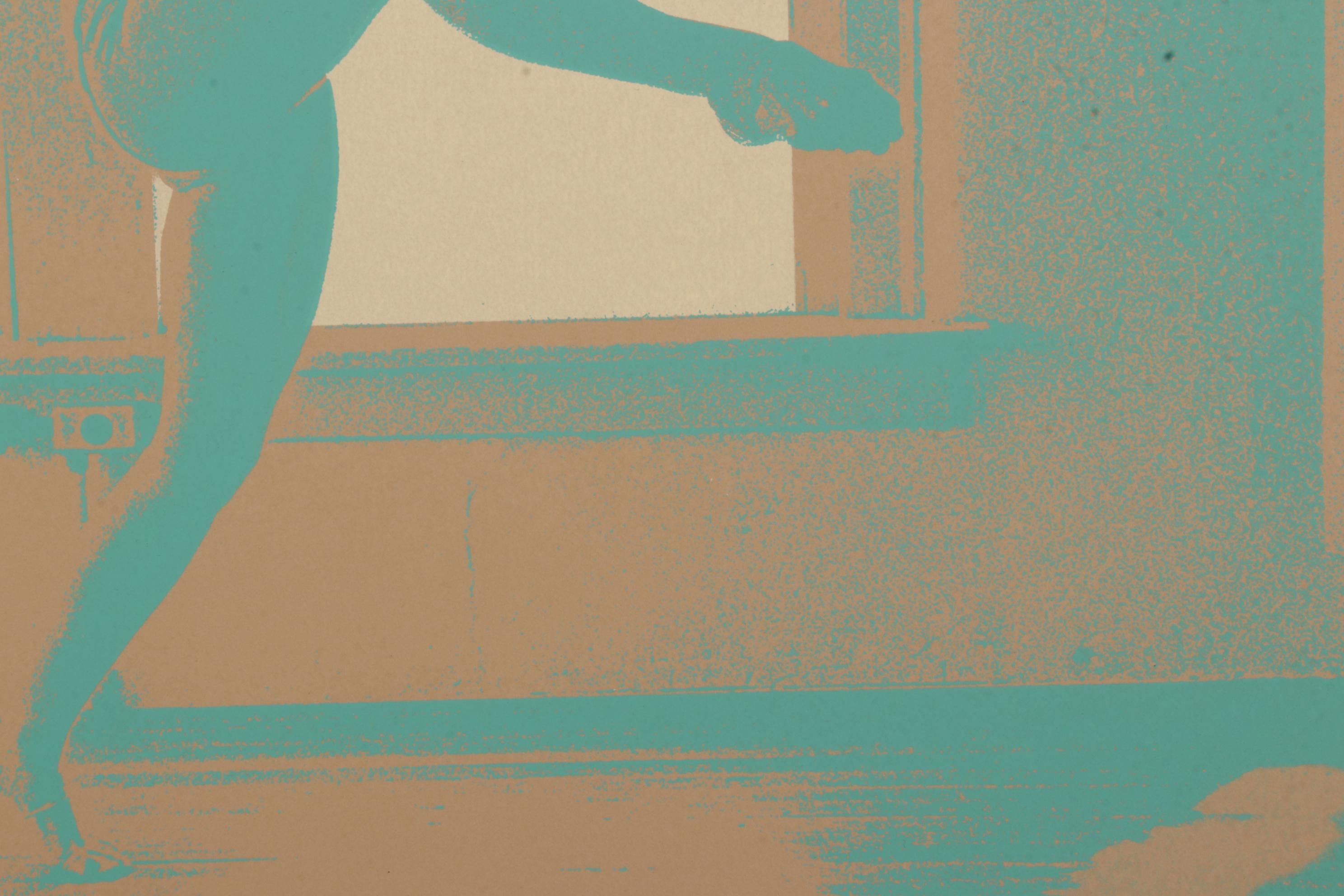 Larry Hamill Ballerina Serigraph "Windowhirl," 1979