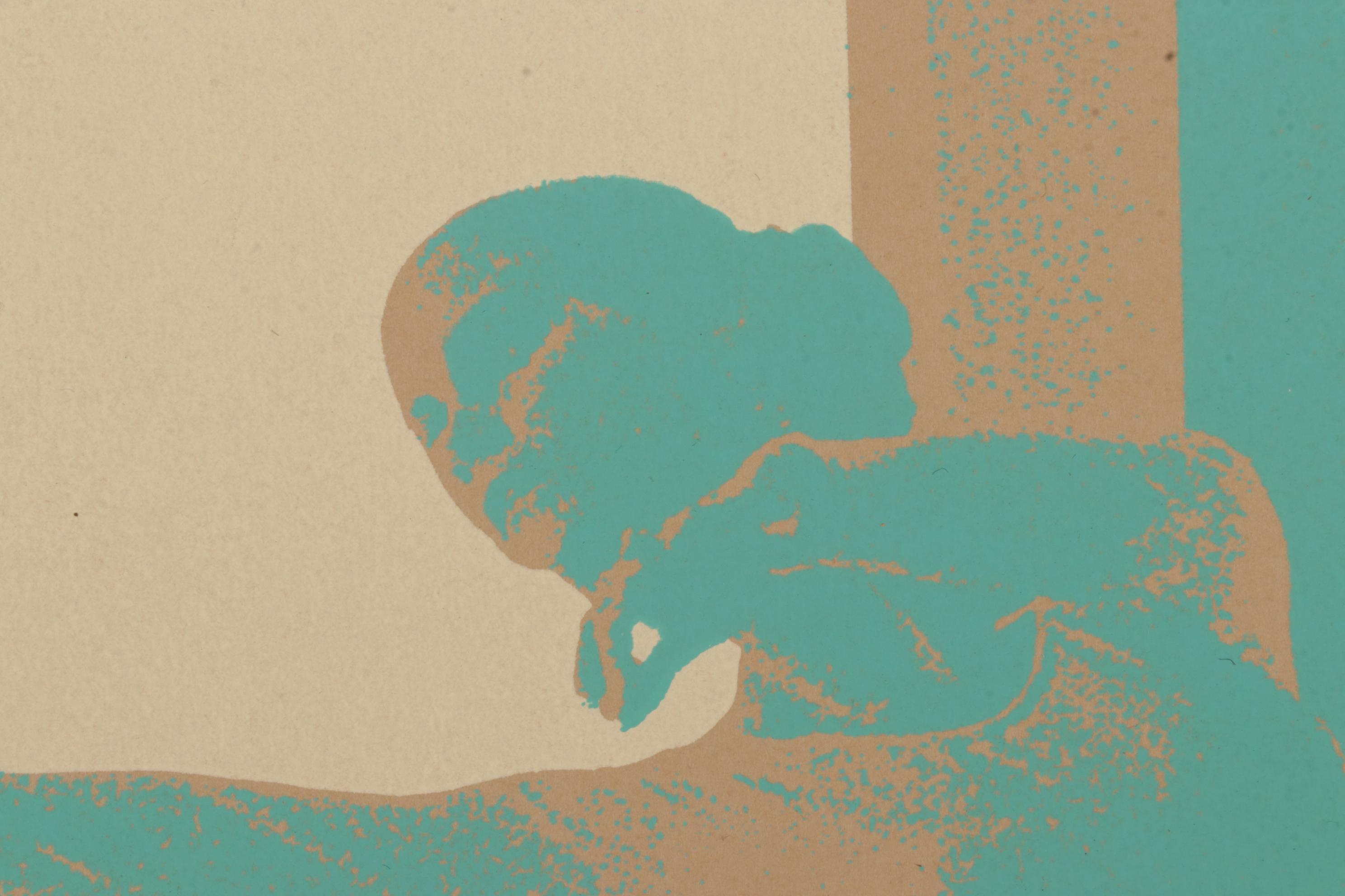 Larry Hamill Ballerina Serigraph "Windowhirl," 1979