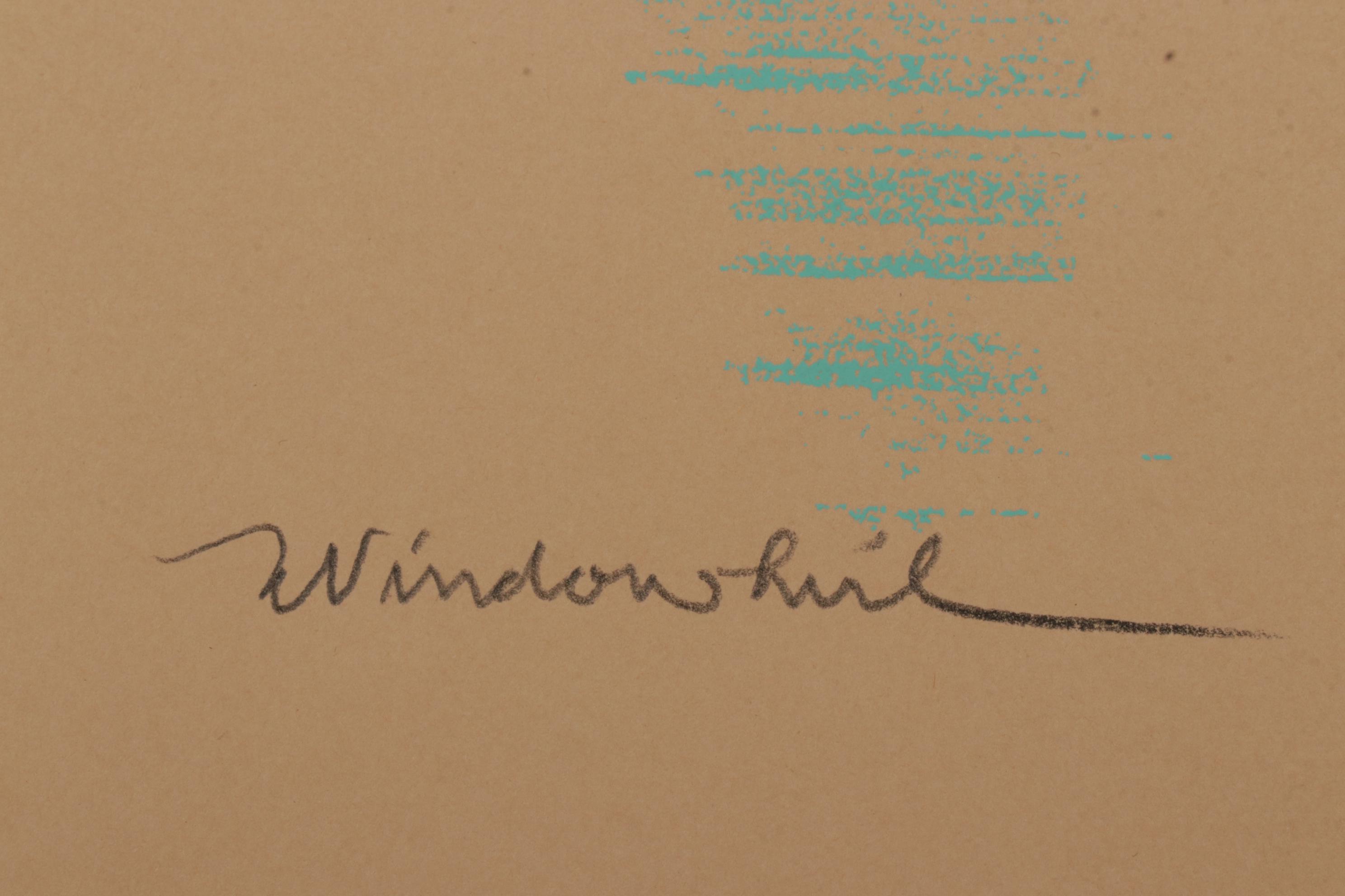 Larry Hamill Ballerina Serigraph "Windowhirl," 1979