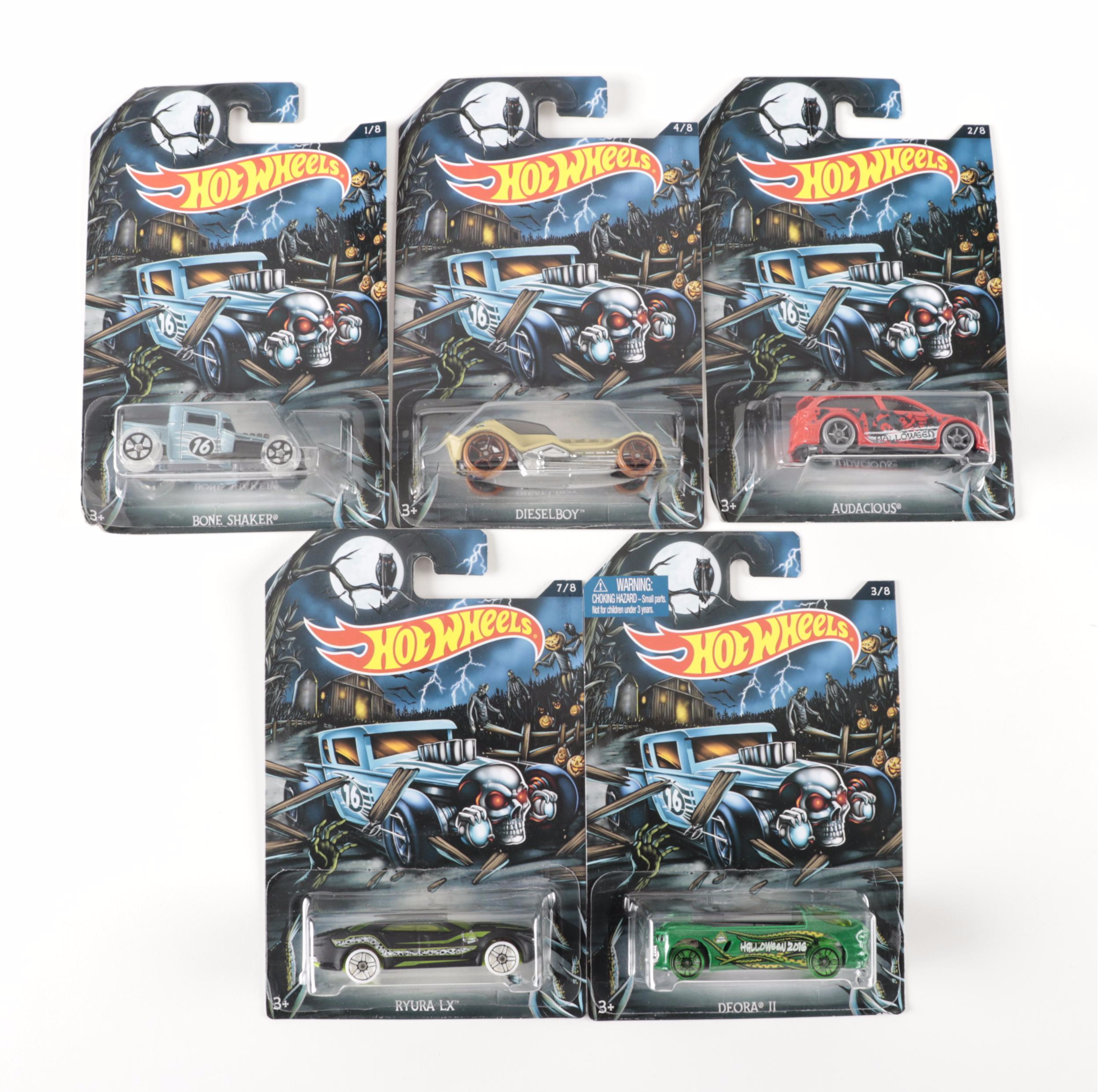 Mattel Hot Wheels 2016 Halloween Series Diecast Model Cars