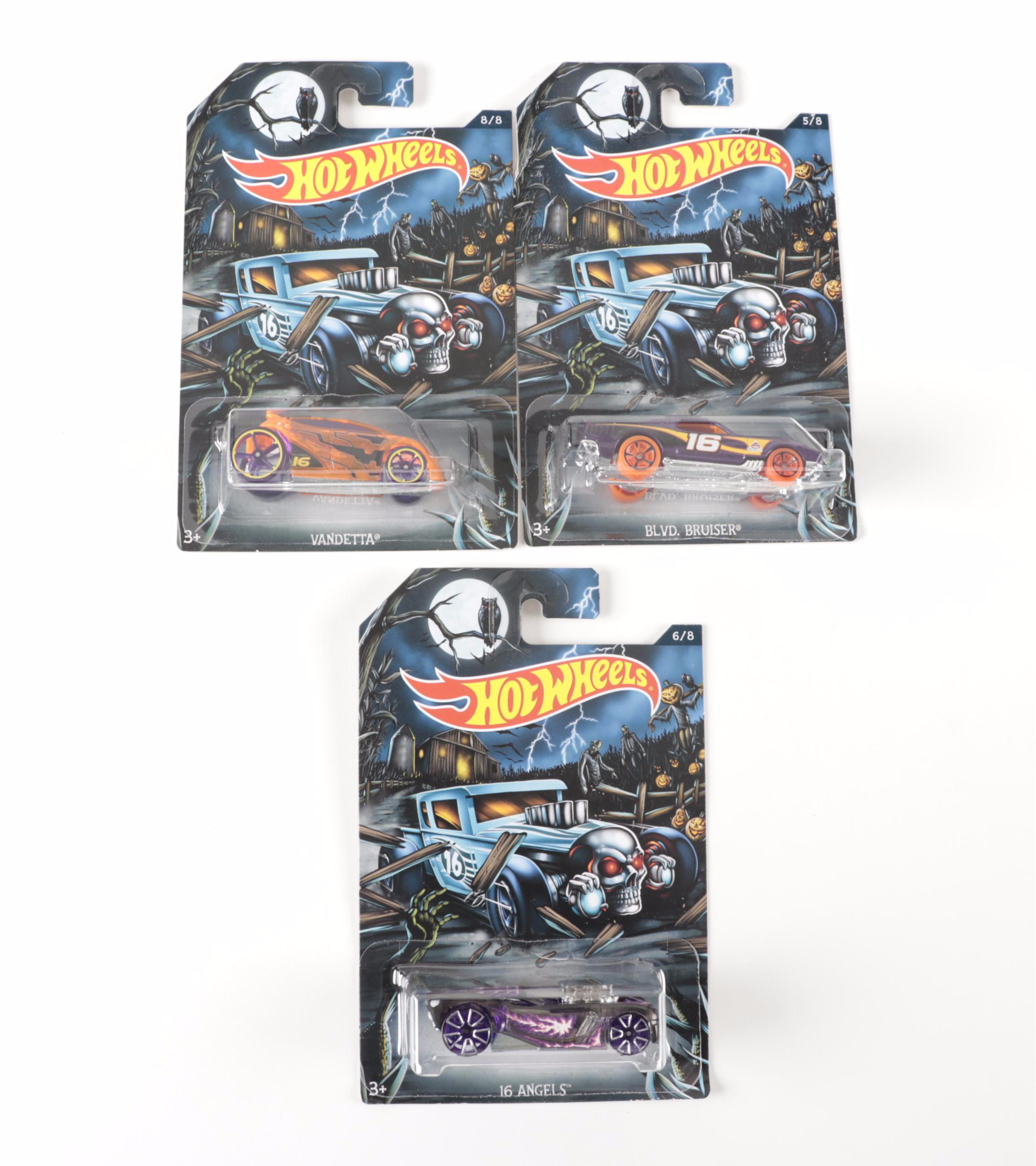 Mattel Hot Wheels 2016 Halloween Series Diecast Model Cars