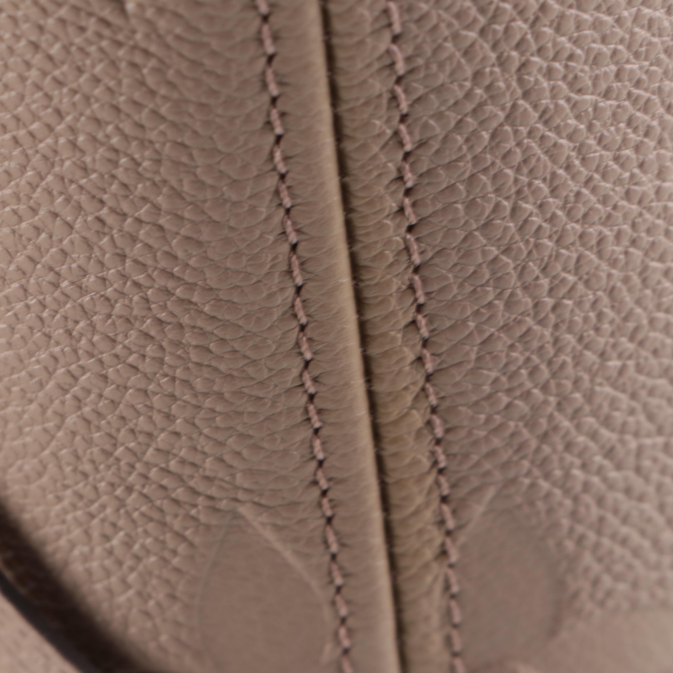 Louis Vuitton Neverfull MM in Turtledove Empreinte Leather with Box