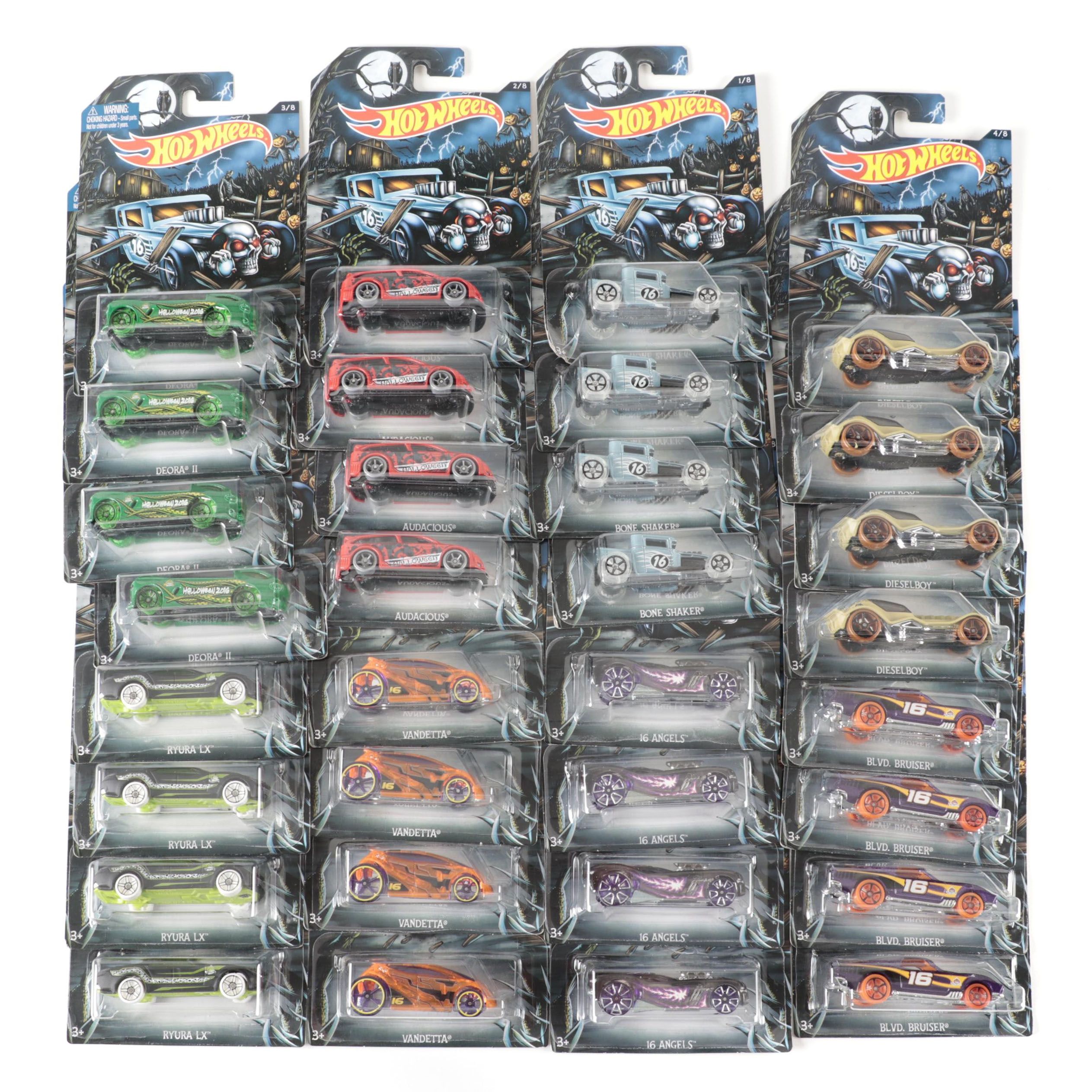Mattel Hot Wheels 2016 Halloween Series Diecast Model Cars