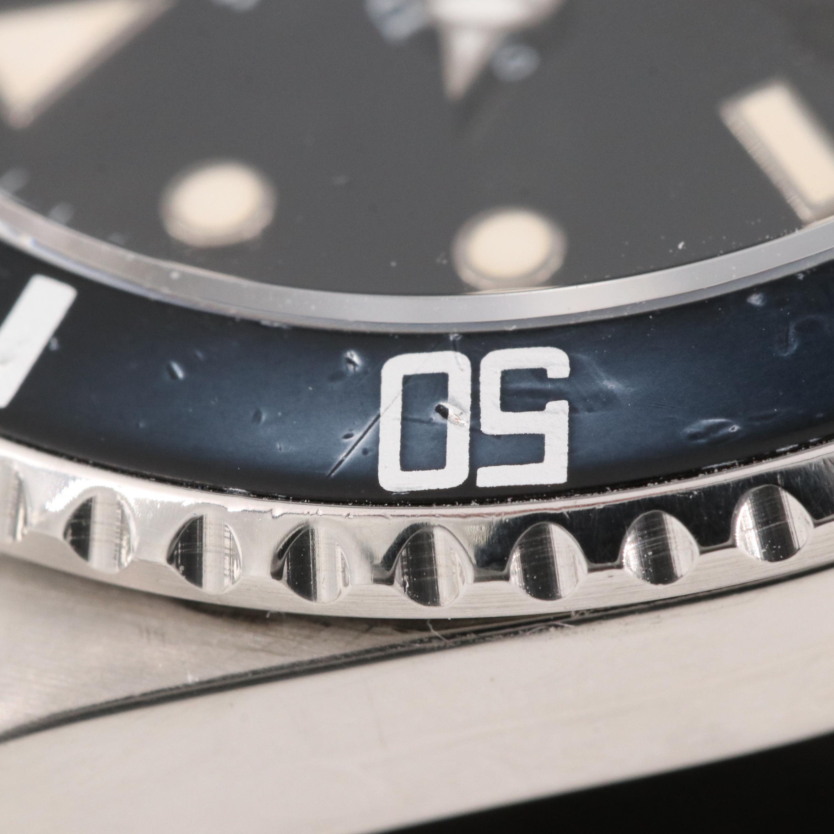 1996 Rolex Submariner Date Stainless Steel Watch