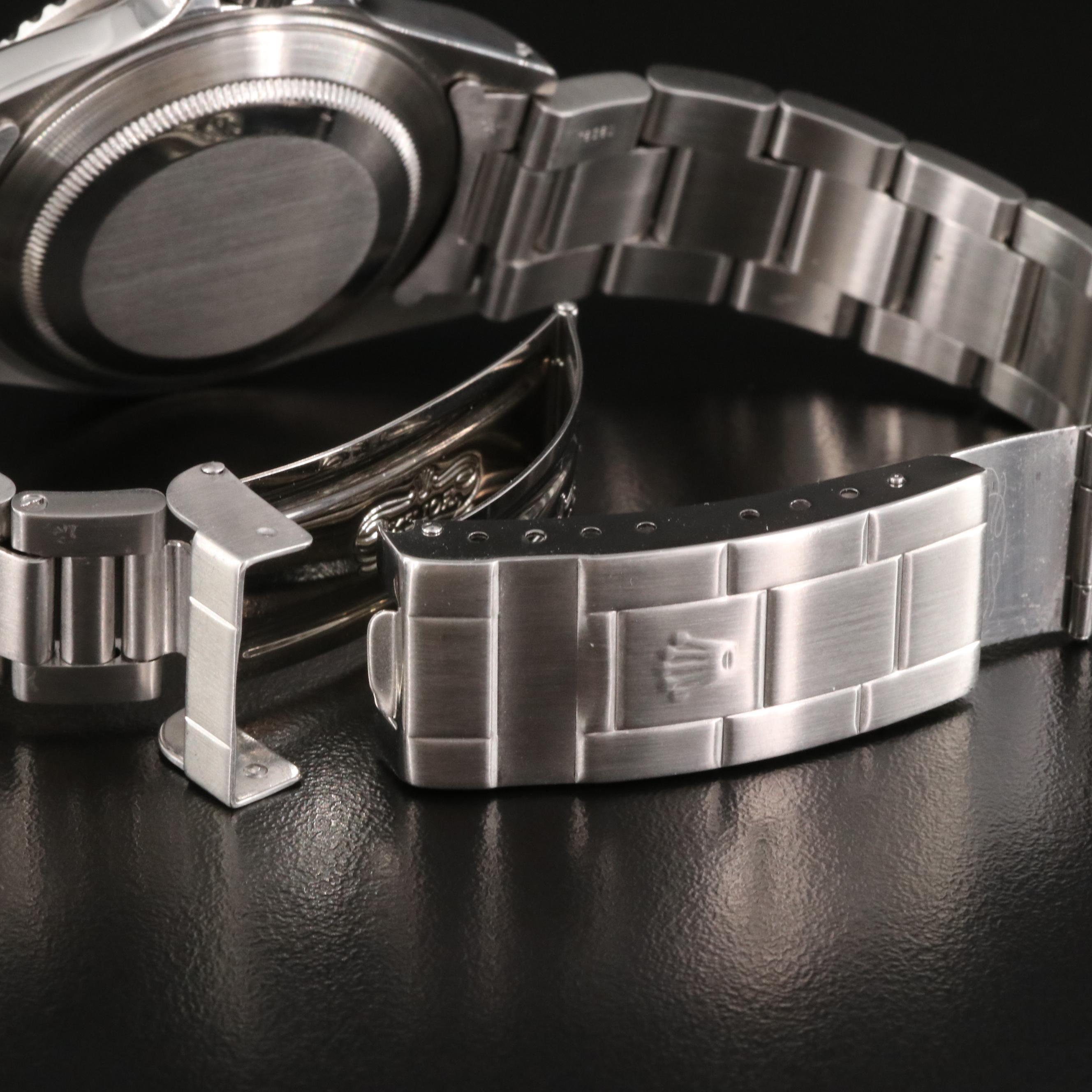 1996 Rolex Submariner Date Stainless Steel Watch