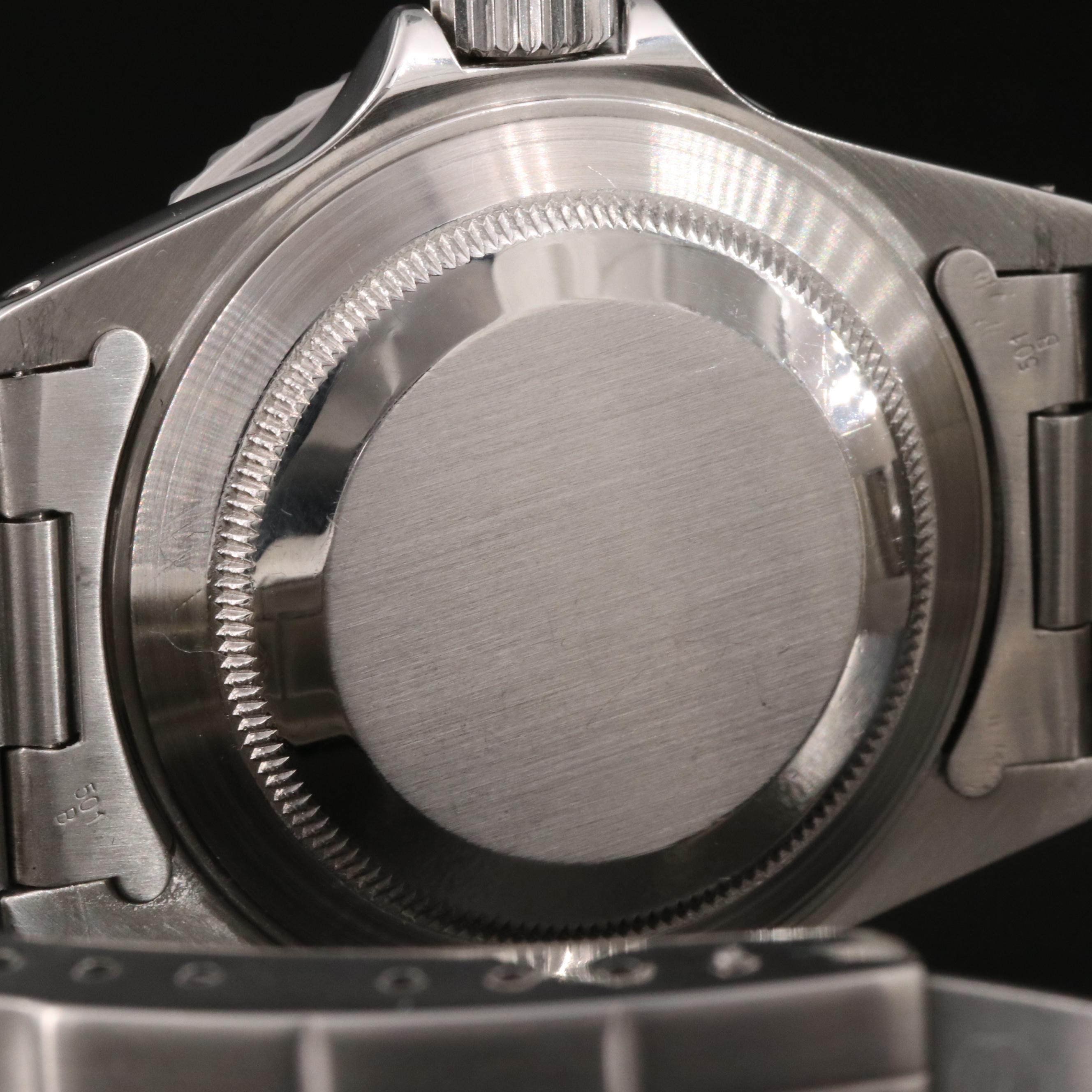 1996 Rolex Submariner Date Stainless Steel Watch