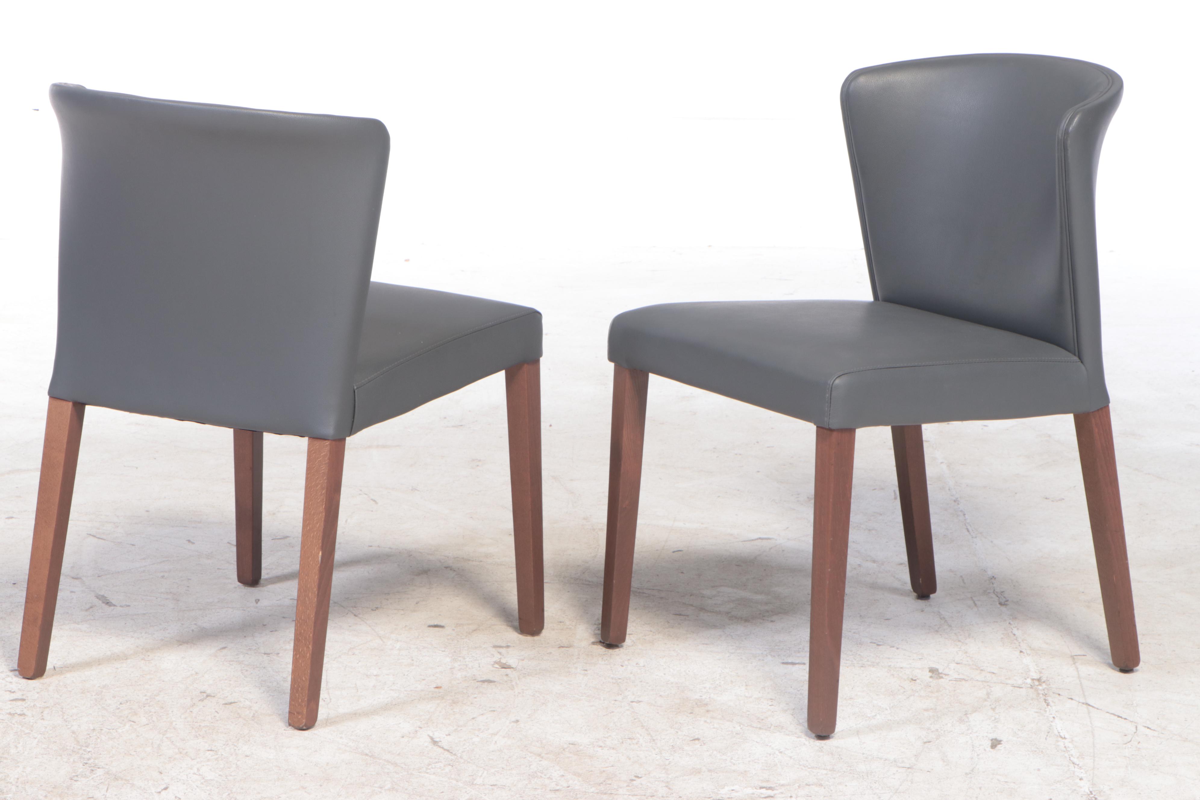 Crate & Barrel Extendable Dining Table and Chairs