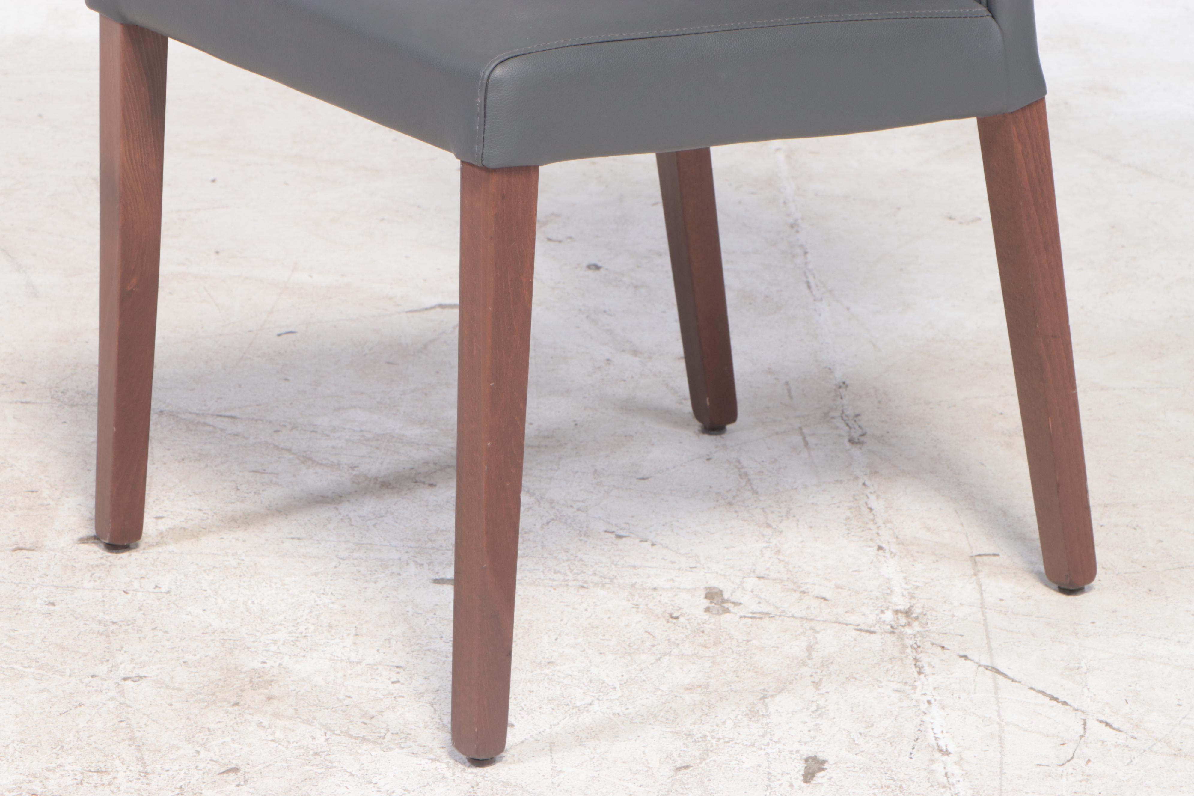 Crate & Barrel Extendable Dining Table and Chairs