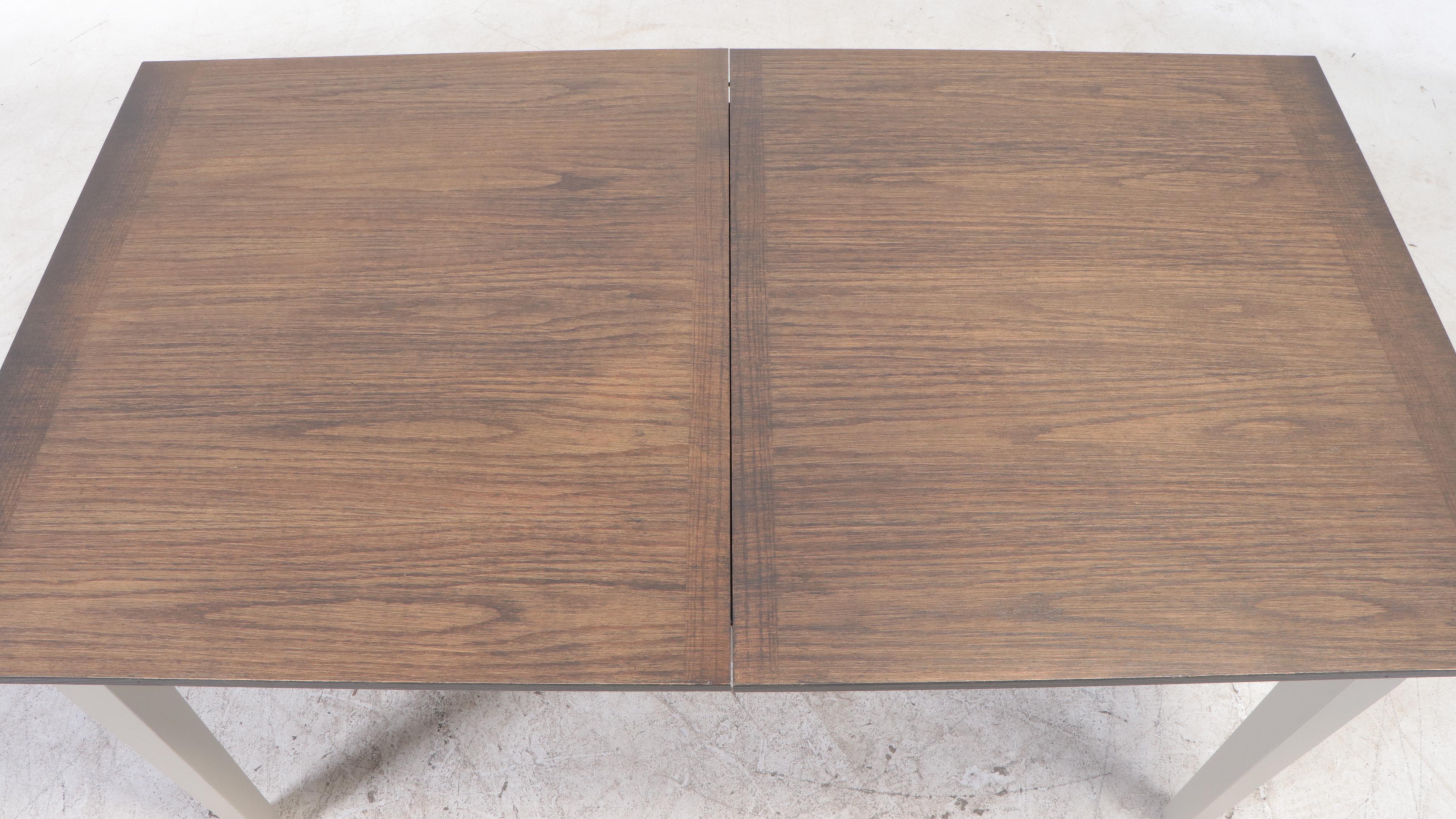 Crate & Barrel Extendable Dining Table and Chairs