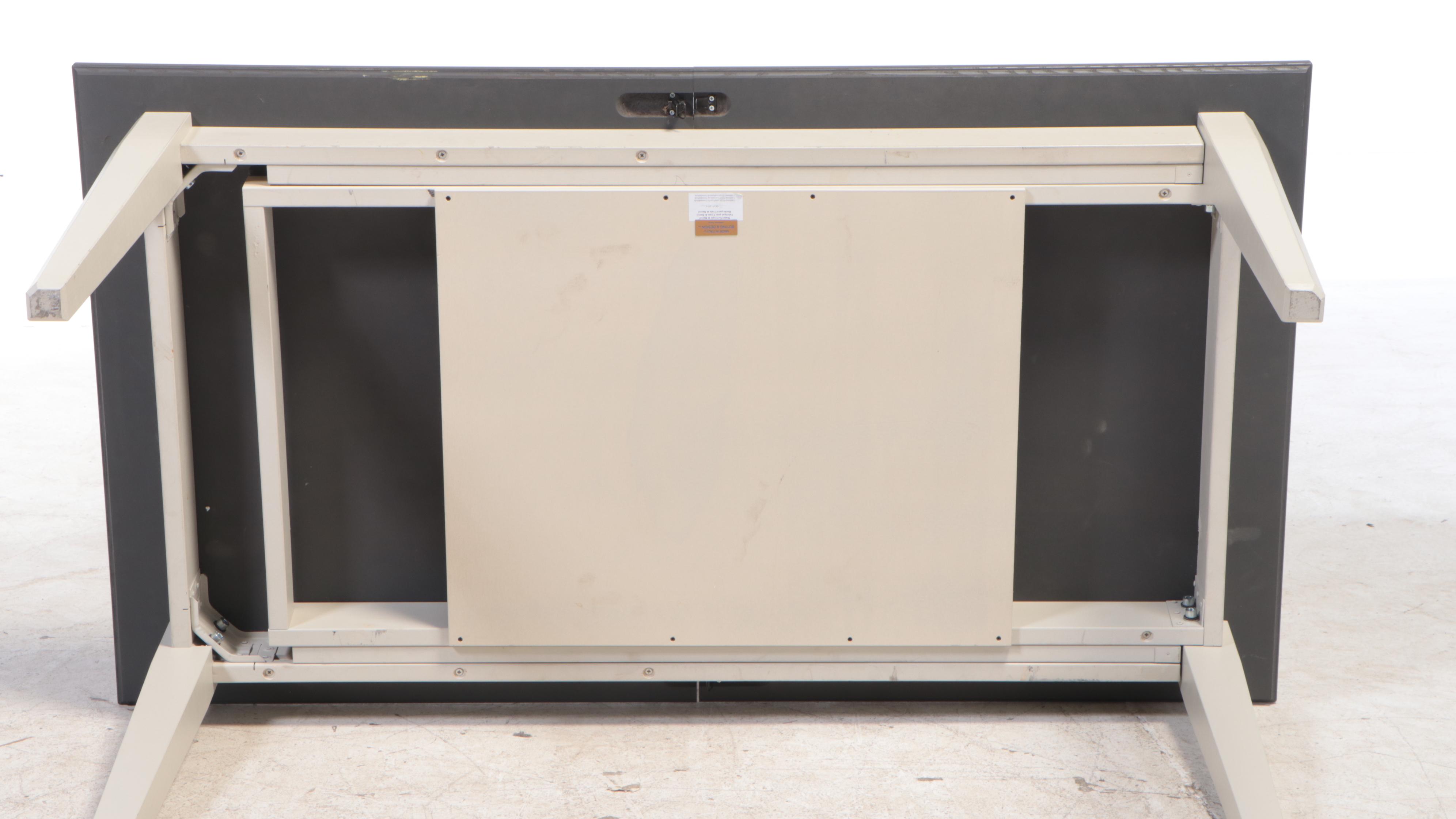 Crate & Barrel Extendable Dining Table and Chairs