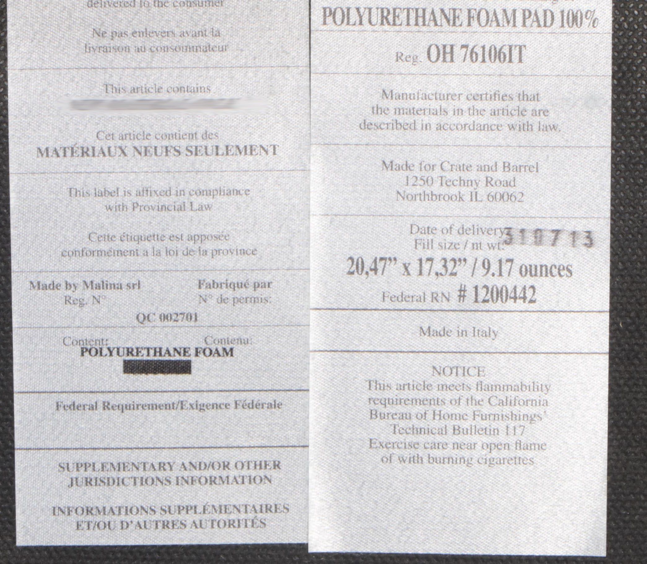 Crate & Barrel Extendable Dining Table and Chairs