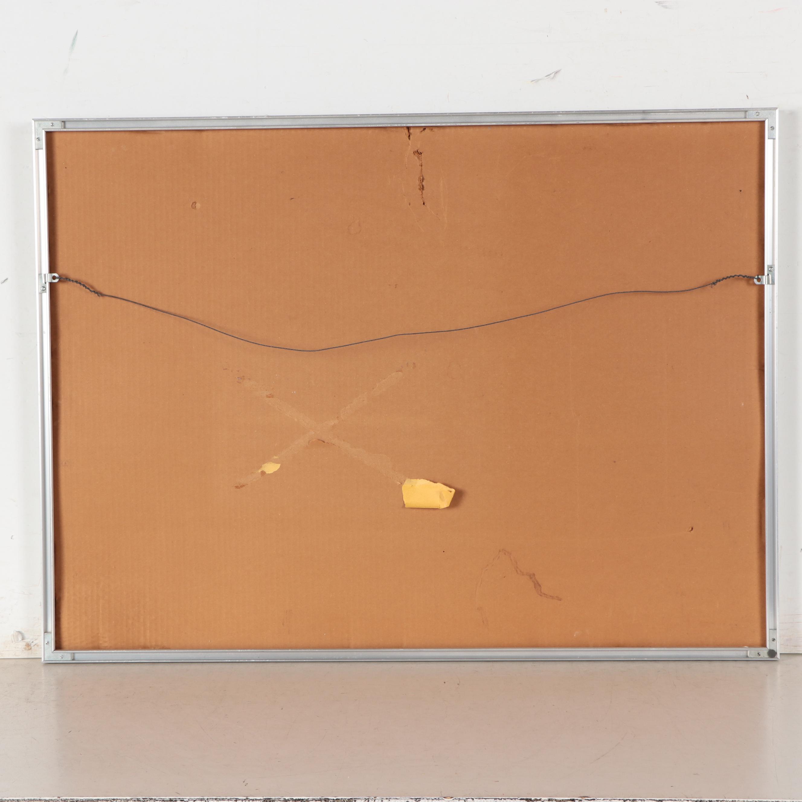 Alexander Calder Color Lithograph "Red Sun," 1968