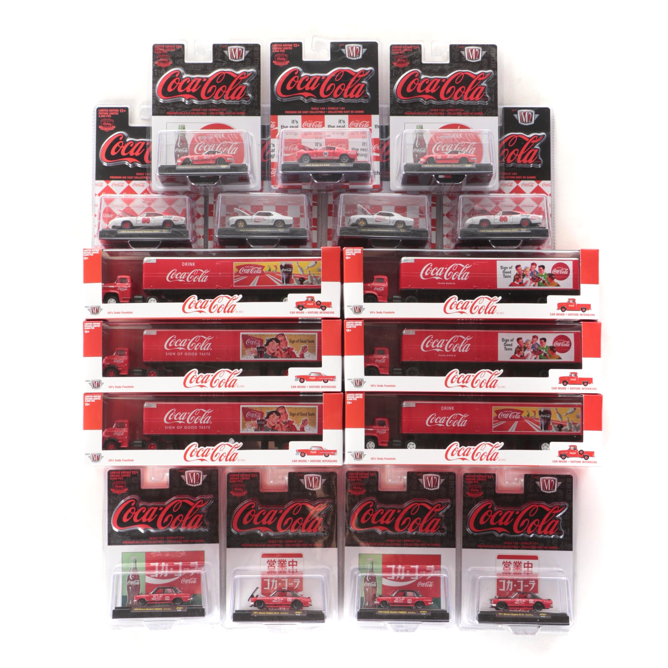 M2 Machines Coca-Cola Diecast Cars, Trucks, 2018