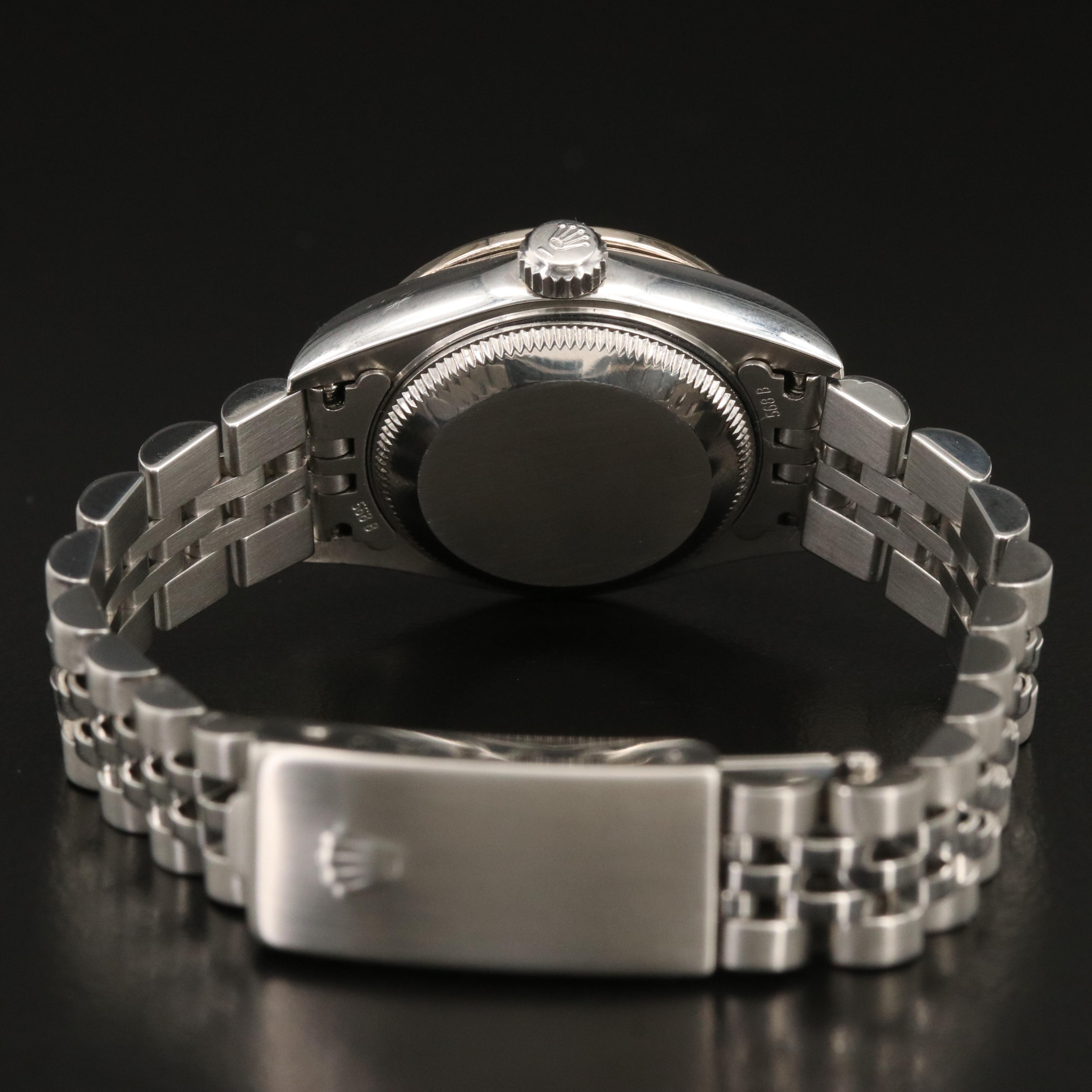 2004 Rolex Datejust Jubilee Diamond Dial and Bezel Watch