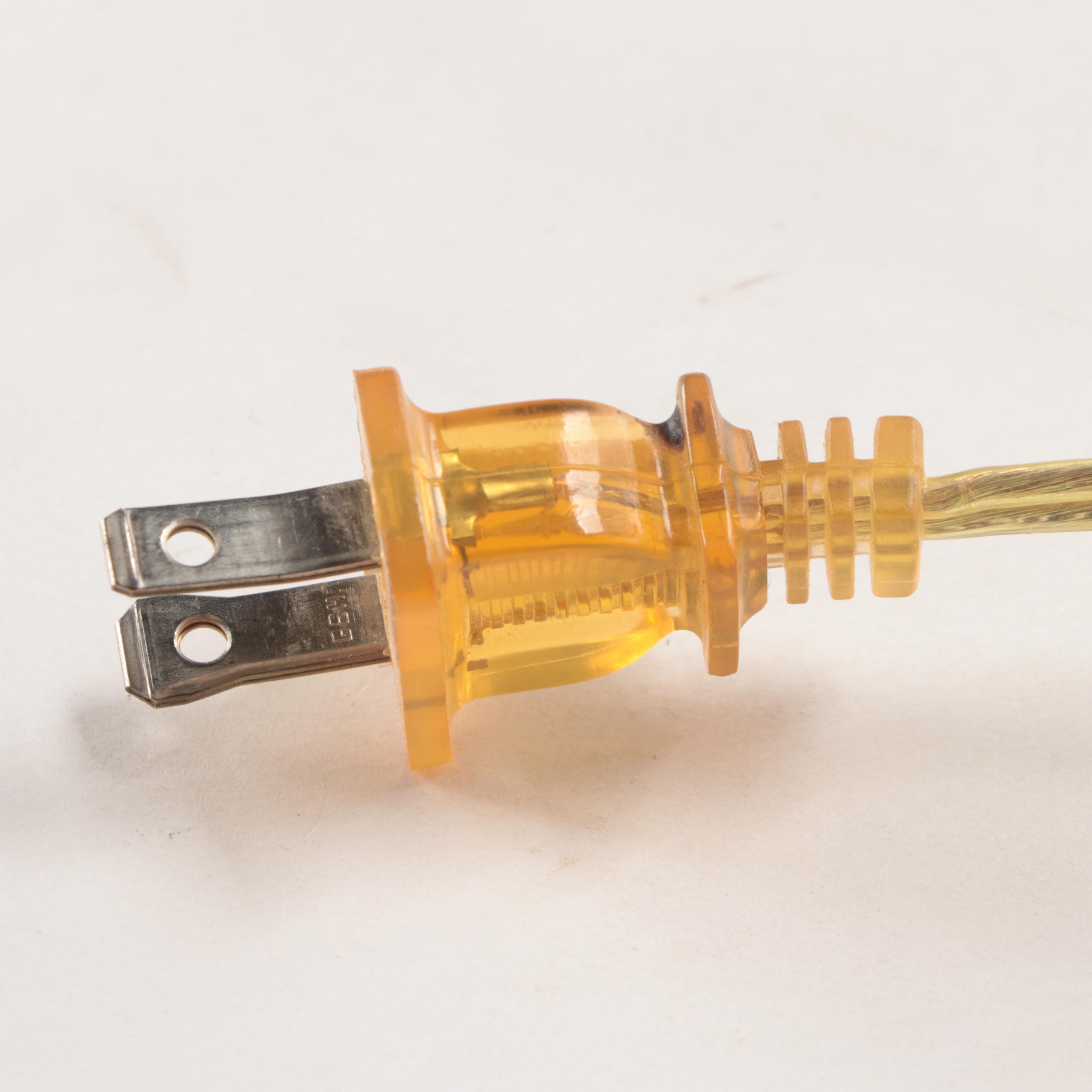 Austrian Art Nouveau Brass and Chunk Jewel Glass Table Lamp, Early 20th Century