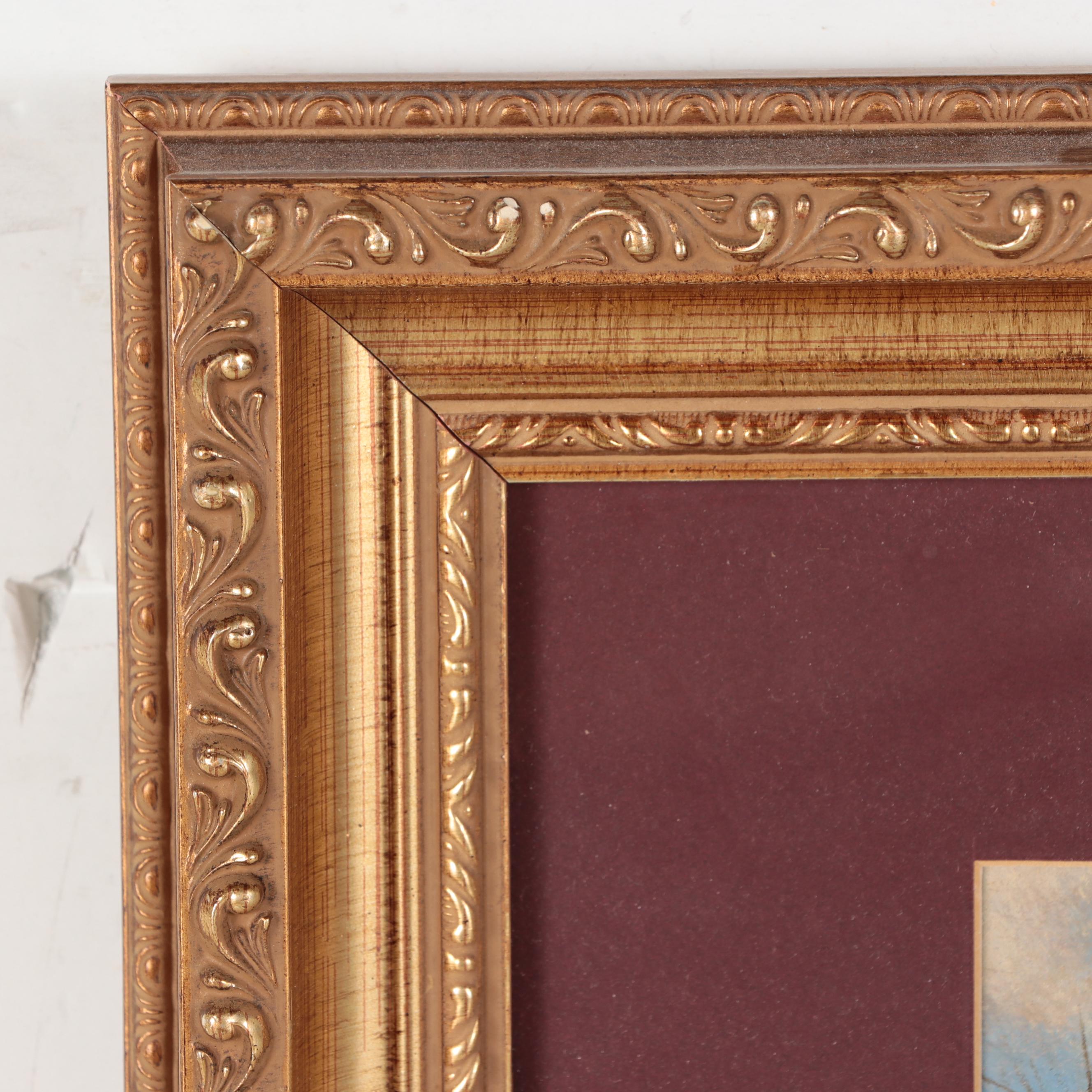 Russian School Oil Painting of the Novodevichy Convent, Late 20th Century