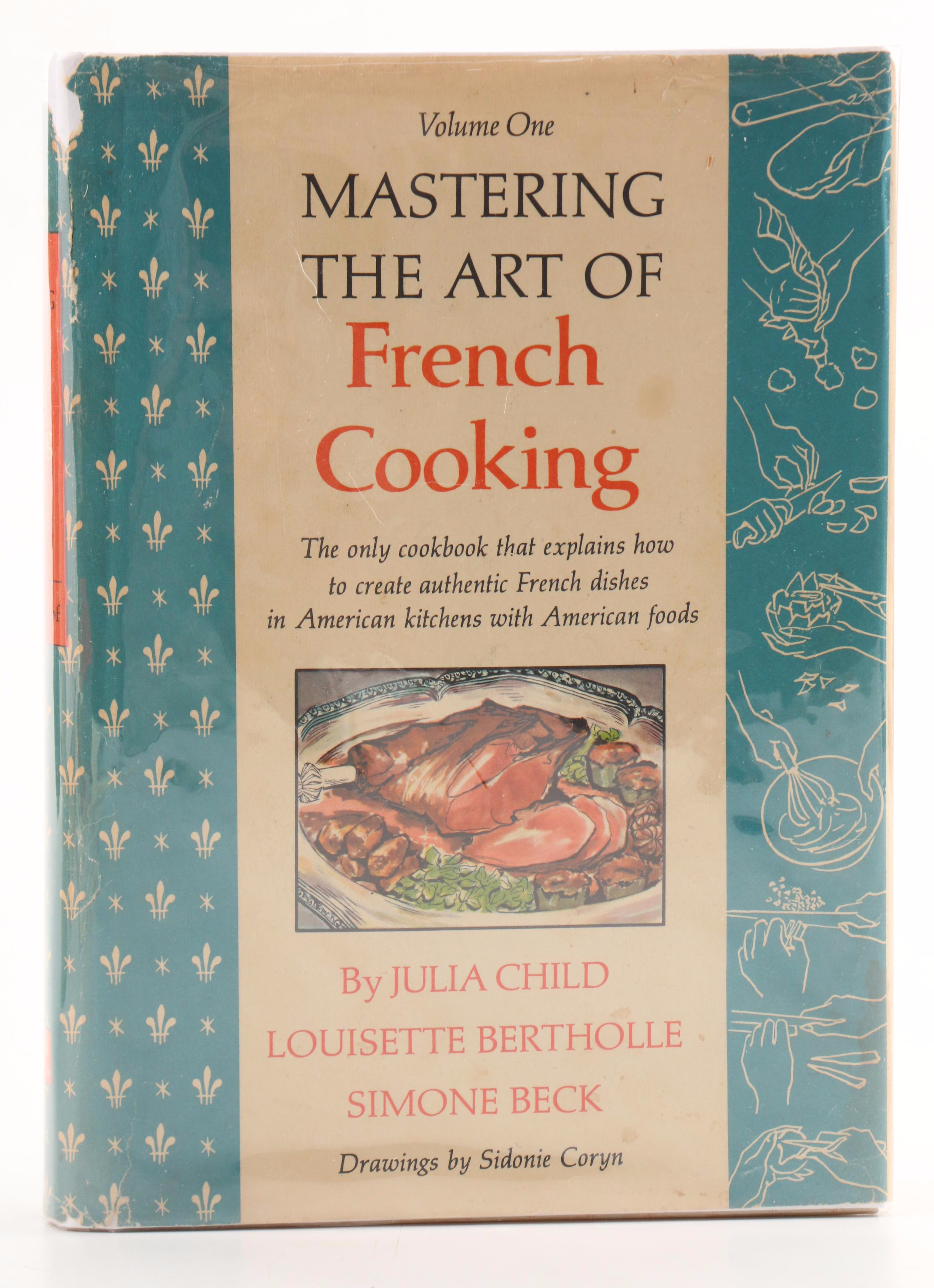First Edition "Baking with Julia" and More Julia Child Cookbooks