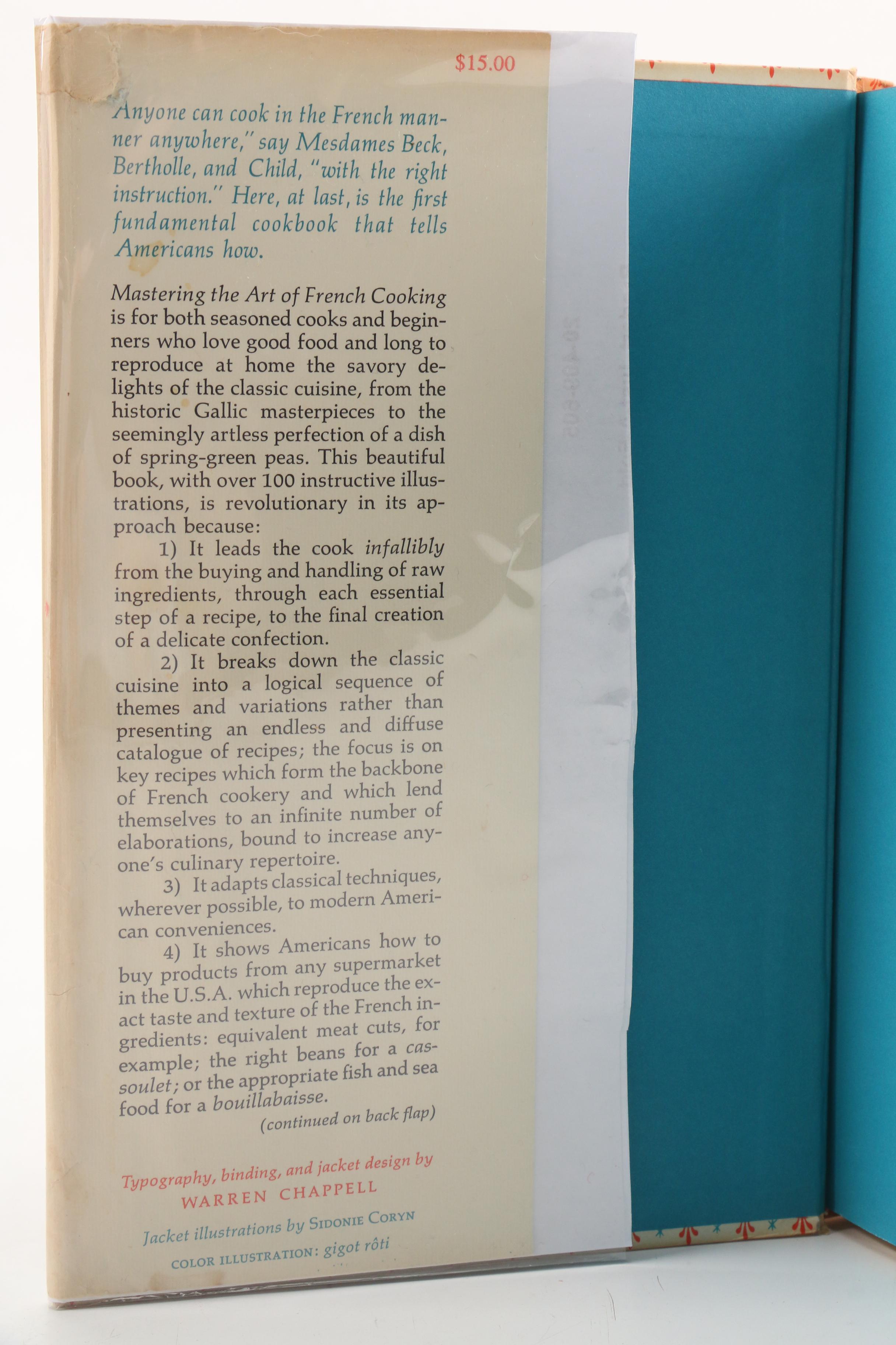 First Edition "Baking with Julia" and More Julia Child Cookbooks