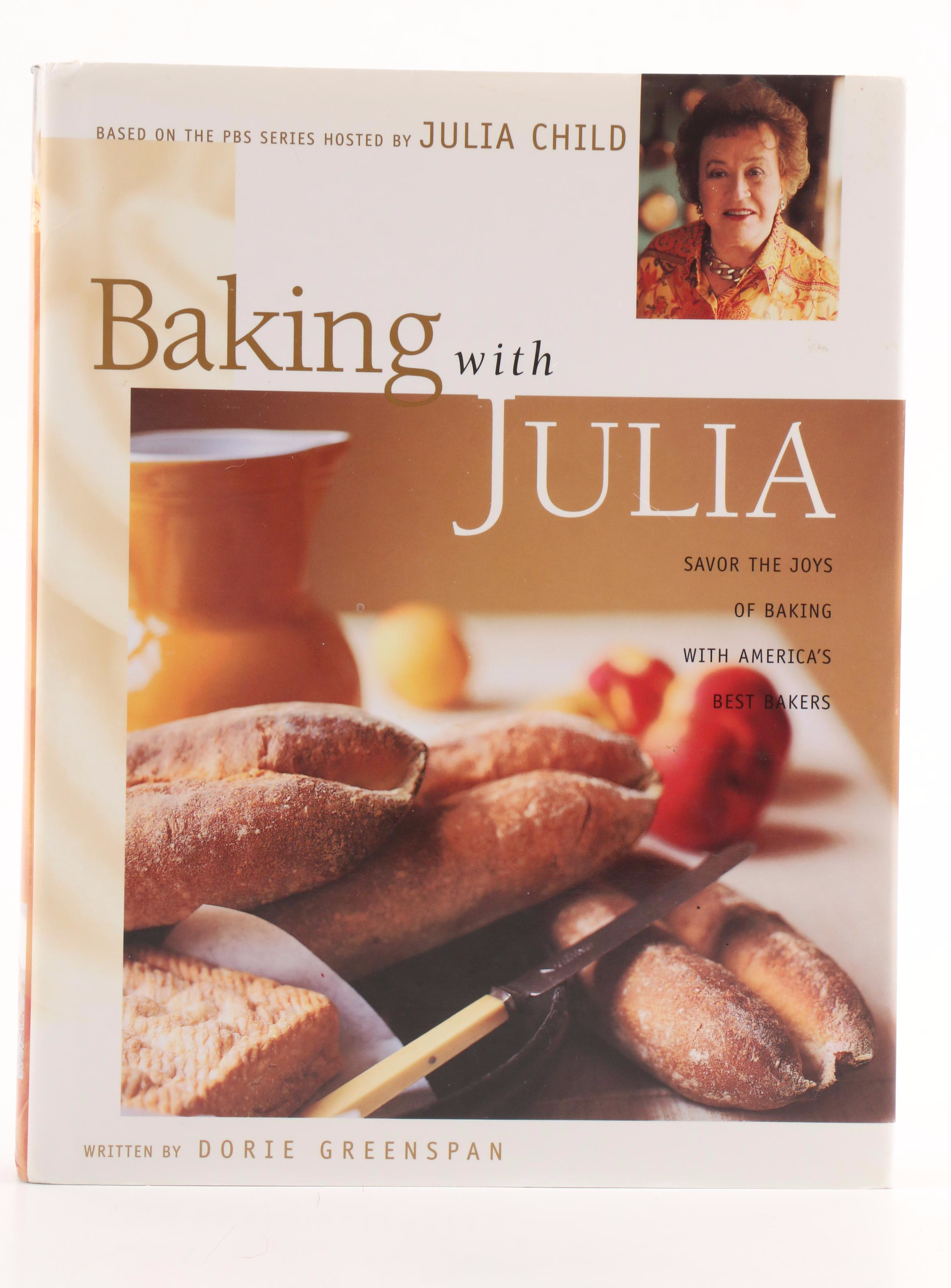First Edition "Baking with Julia" and More Julia Child Cookbooks