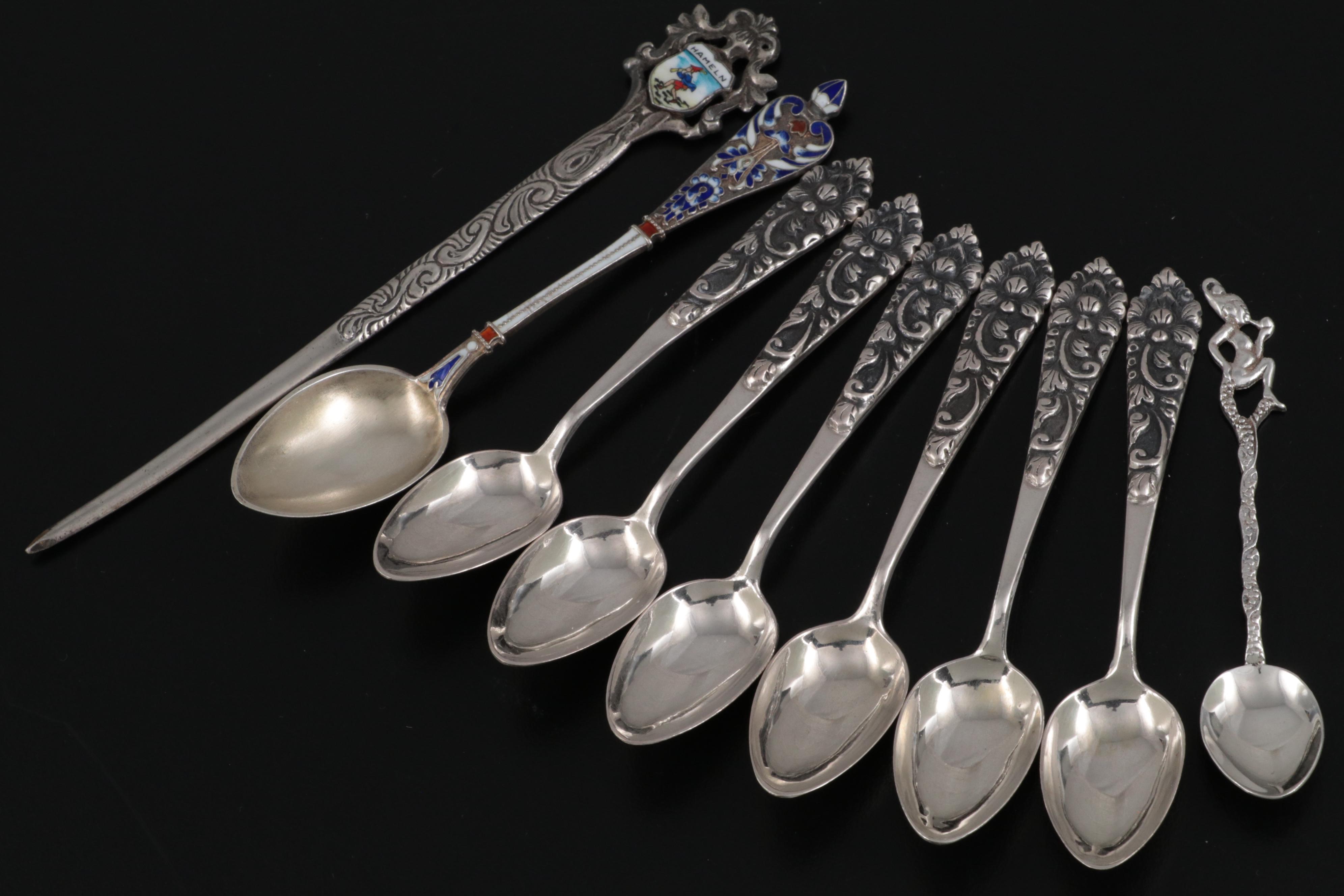Gorham "Medici" Sterling Silver Serving Utensils and Other Flatware and Utensils