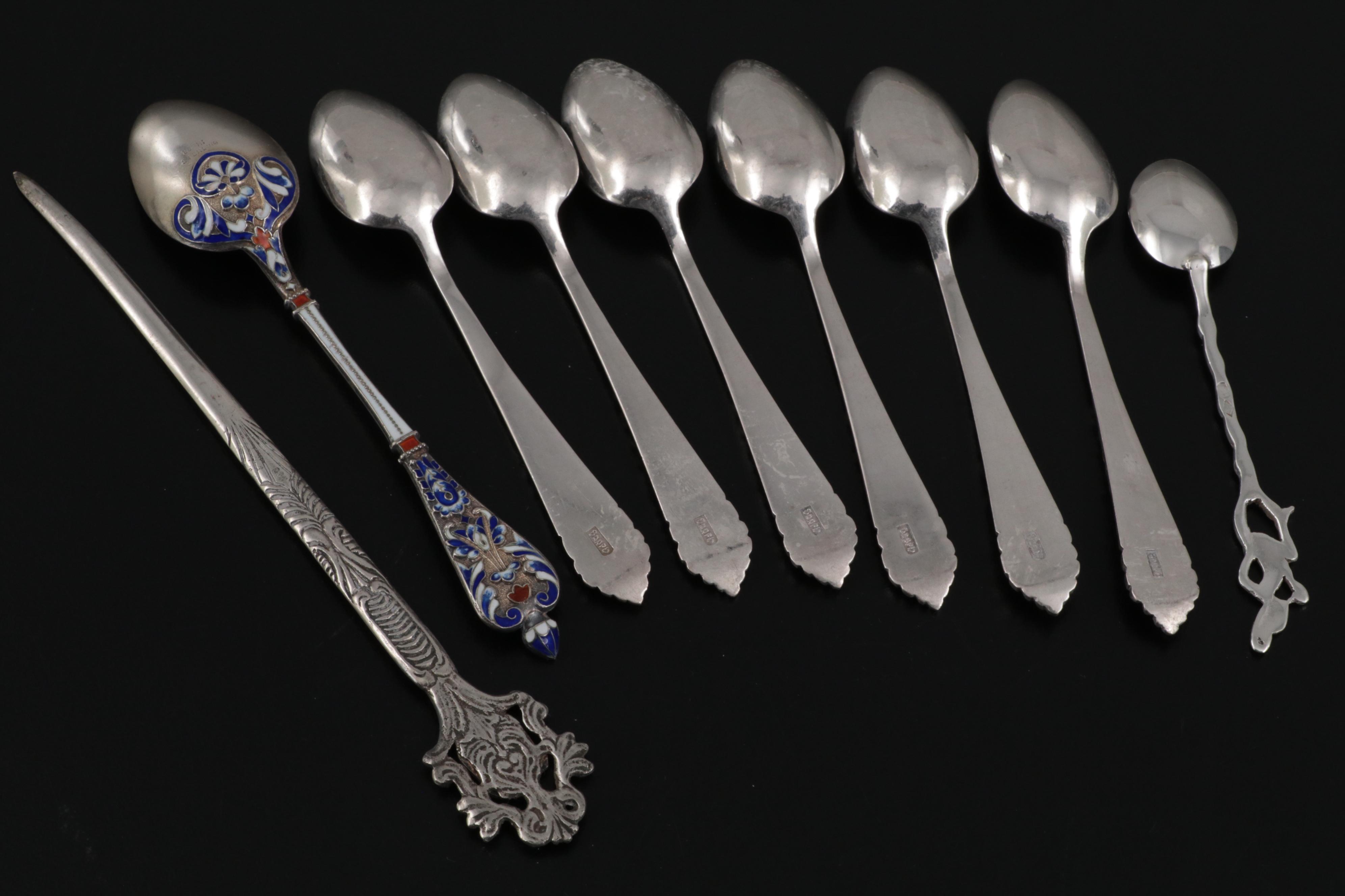 Gorham "Medici" Sterling Silver Serving Utensils and Other Flatware and Utensils