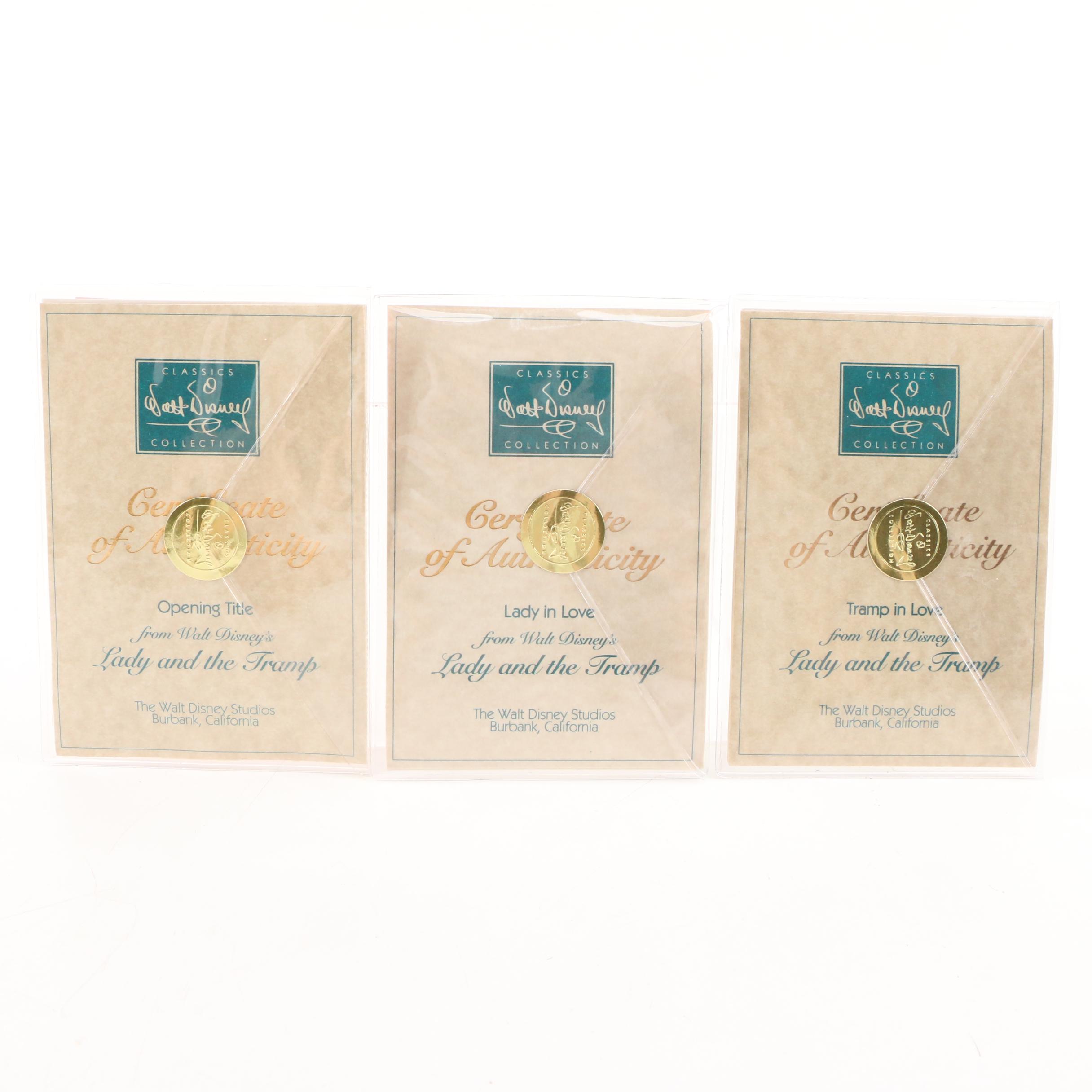 Disney Classics Collection Lady and the Tramp Porcelain Figurines