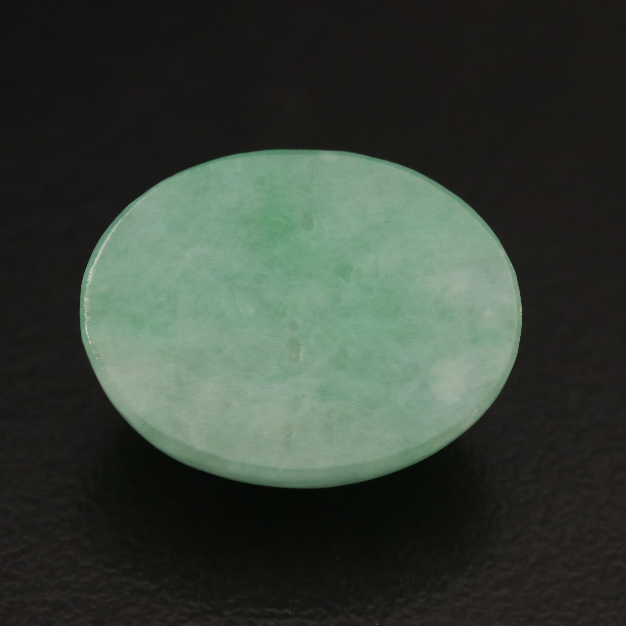 Loose Jadeite Oval Cabochon
