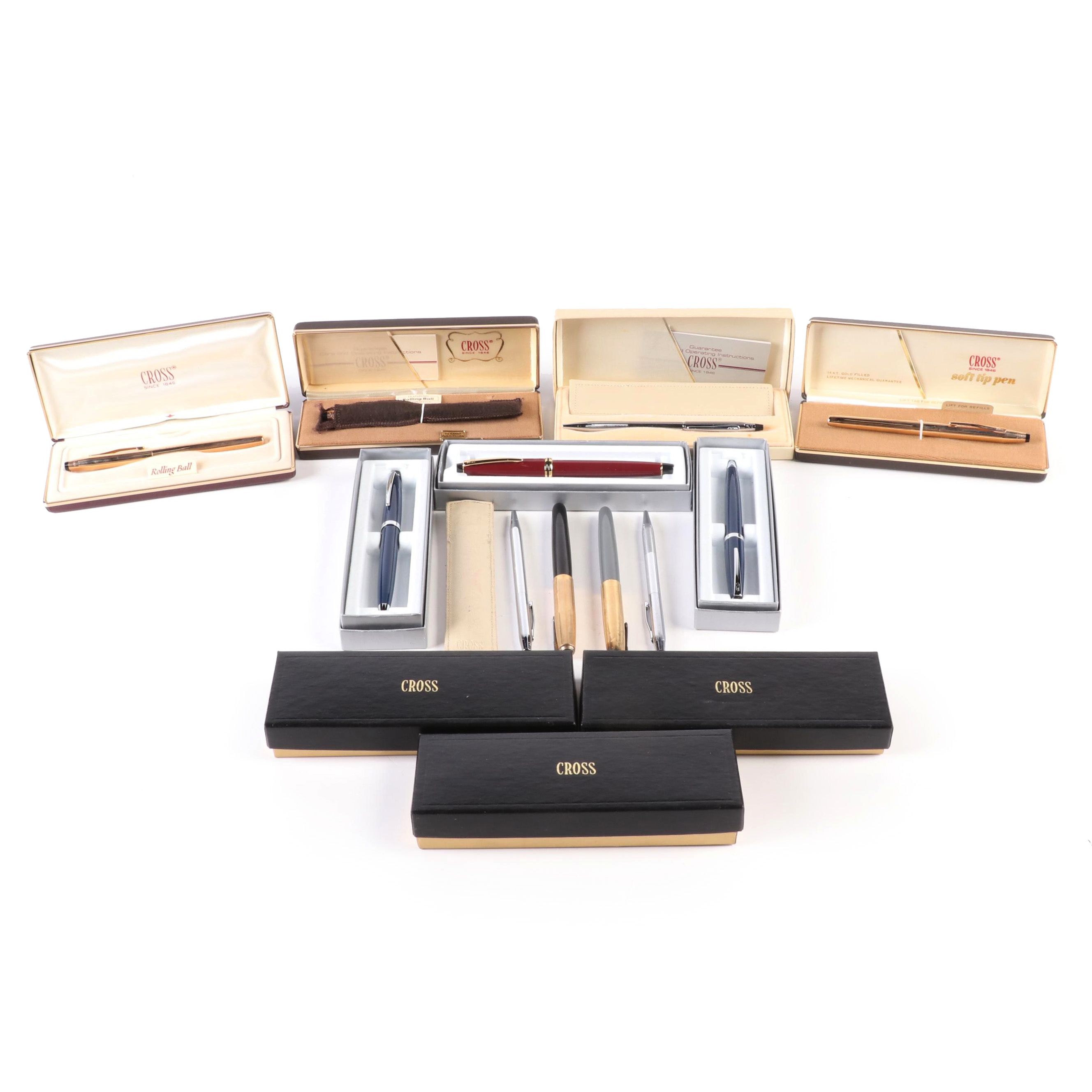 Cross and Other Roller Ball and Fountain Pens