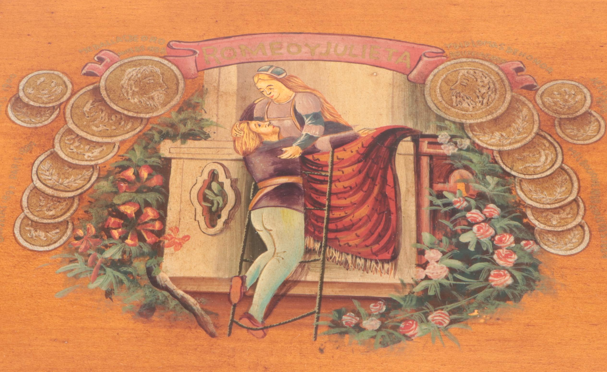 Romeo y Julieta Wood Cigar Humidor Chest