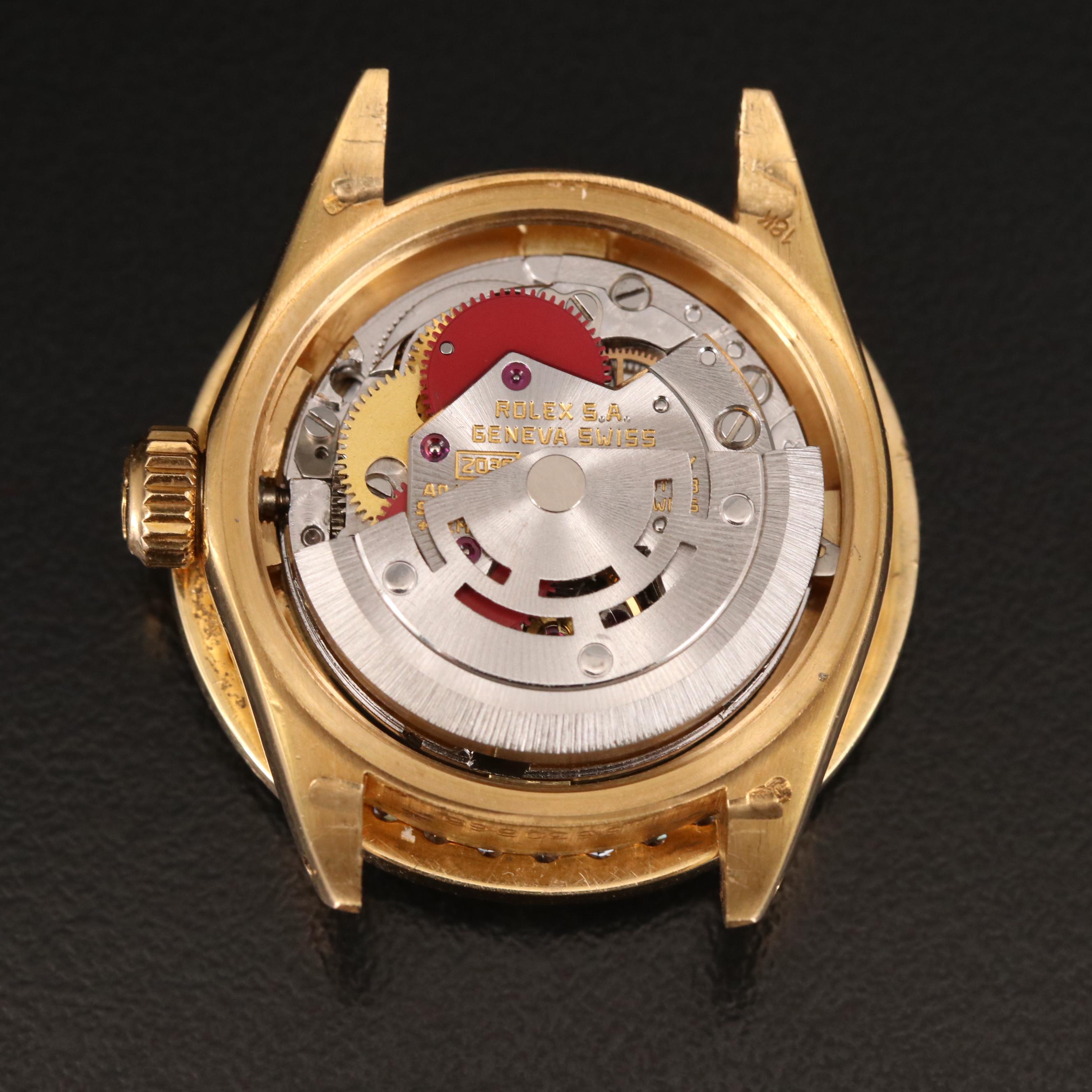 1978 Rolex Datejust Blue Diamond Dial Watch