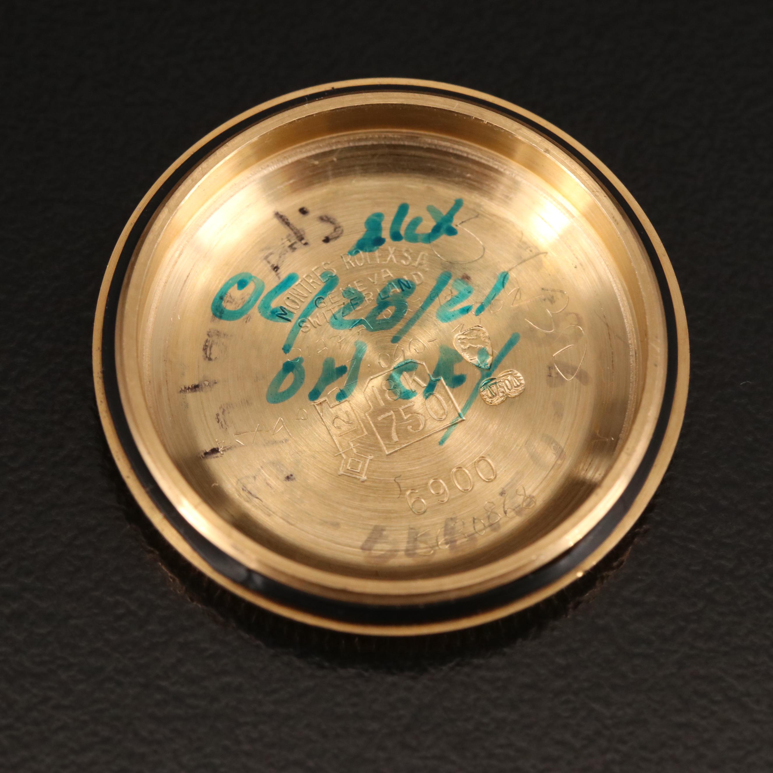 1978 Rolex Datejust Blue Diamond Dial Watch