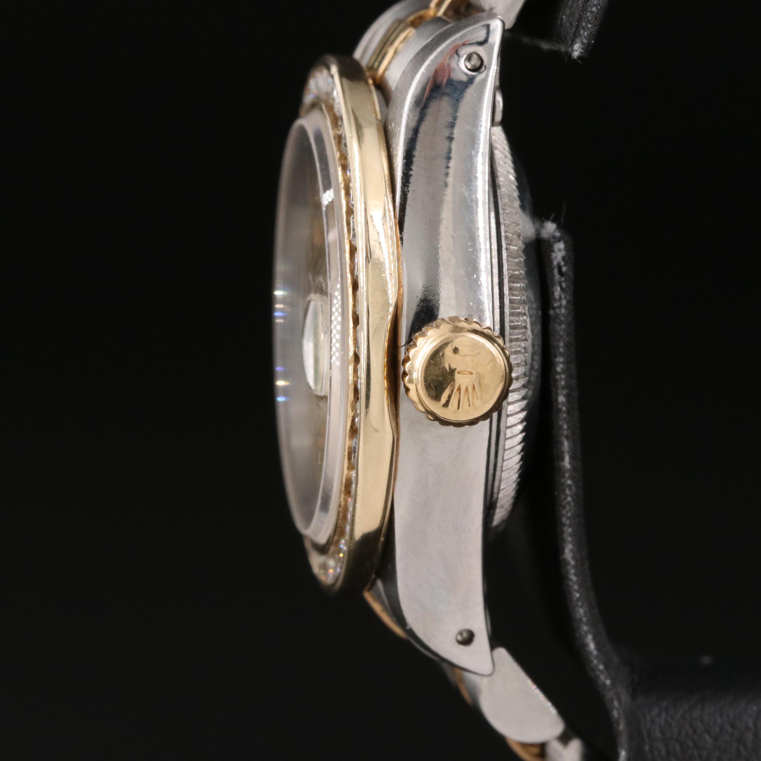 1990 Rolex Datejust Diamond Dial and Bezel Watch