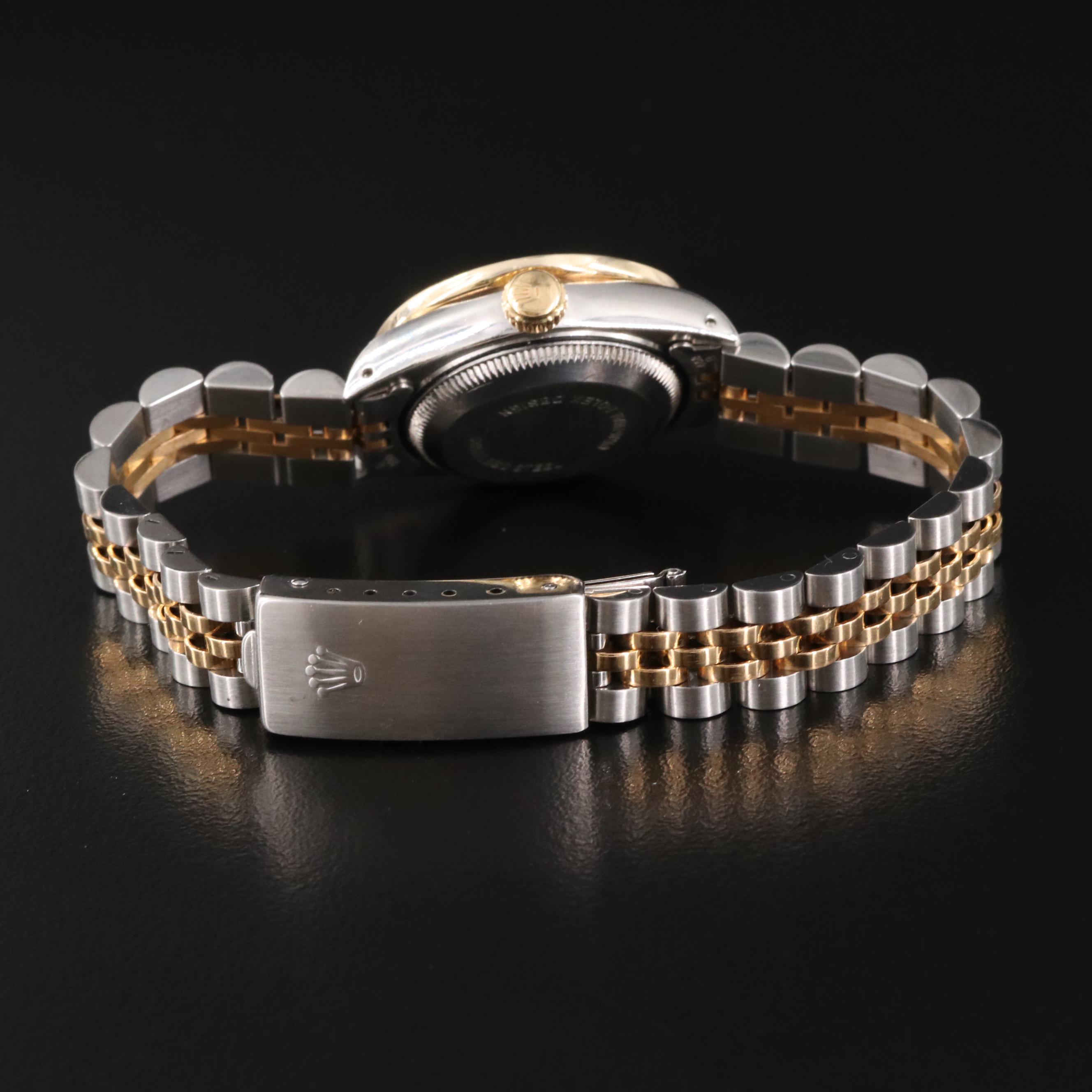 1990 Rolex Datejust Diamond Dial and Bezel Watch