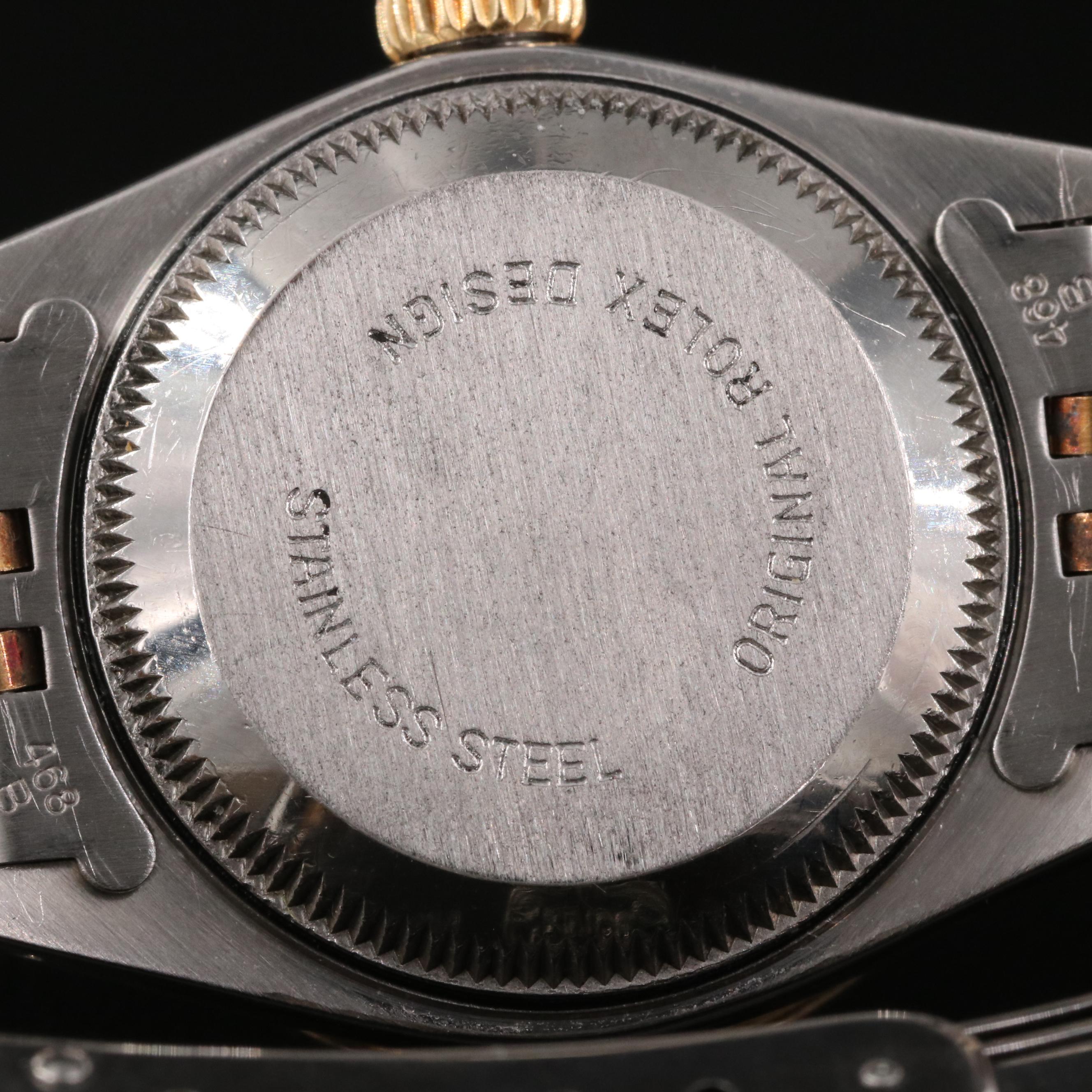 1990 Rolex Datejust Diamond Dial and Bezel Watch