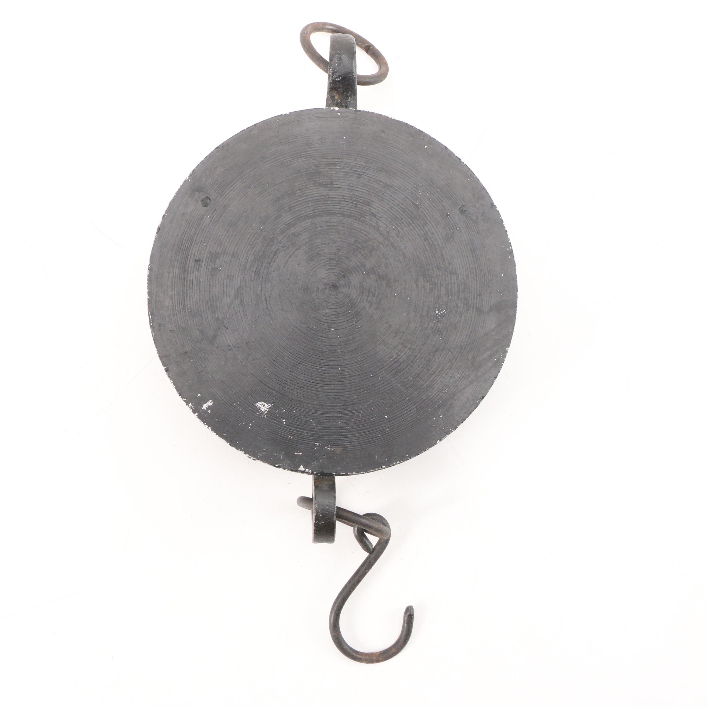 Triner Scale Mfg. Co. 20lb Hanging Post Office Scale, Early 20th Century