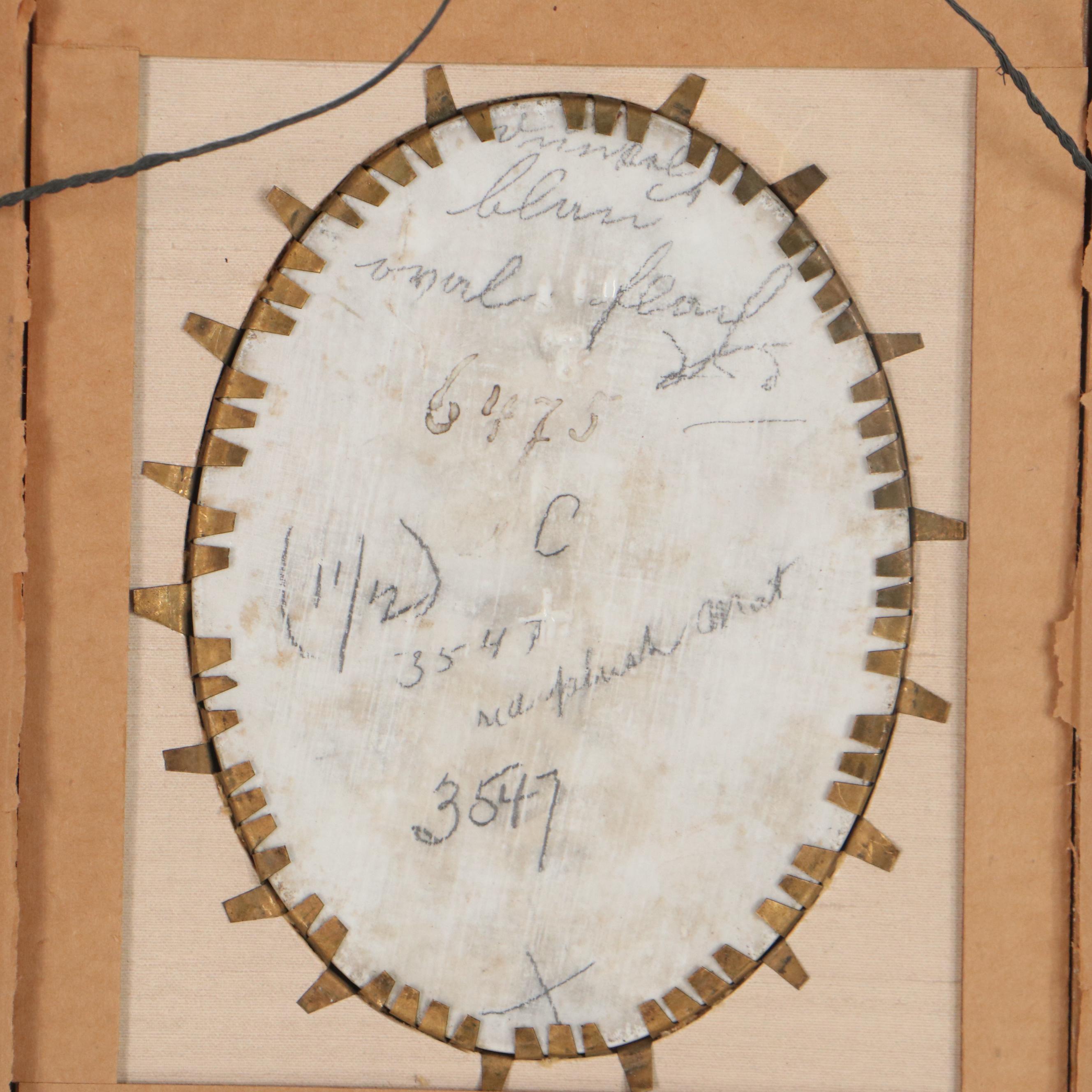 KPM Hand-Painted Porcelain Portrait After Jusepe de Ribera "St. Agnes in Prison"