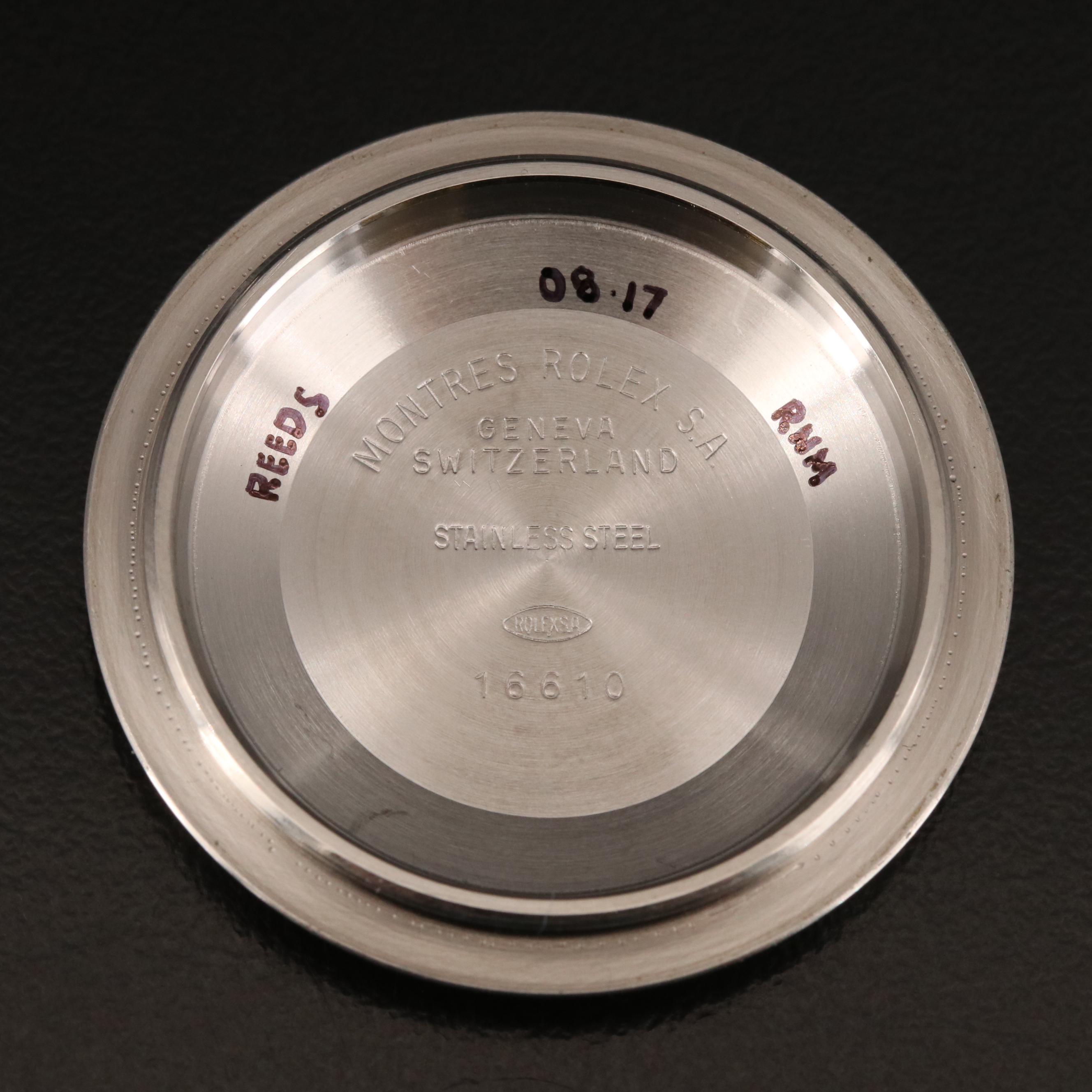 1995 Rolex Submariner Date Automatic Watch