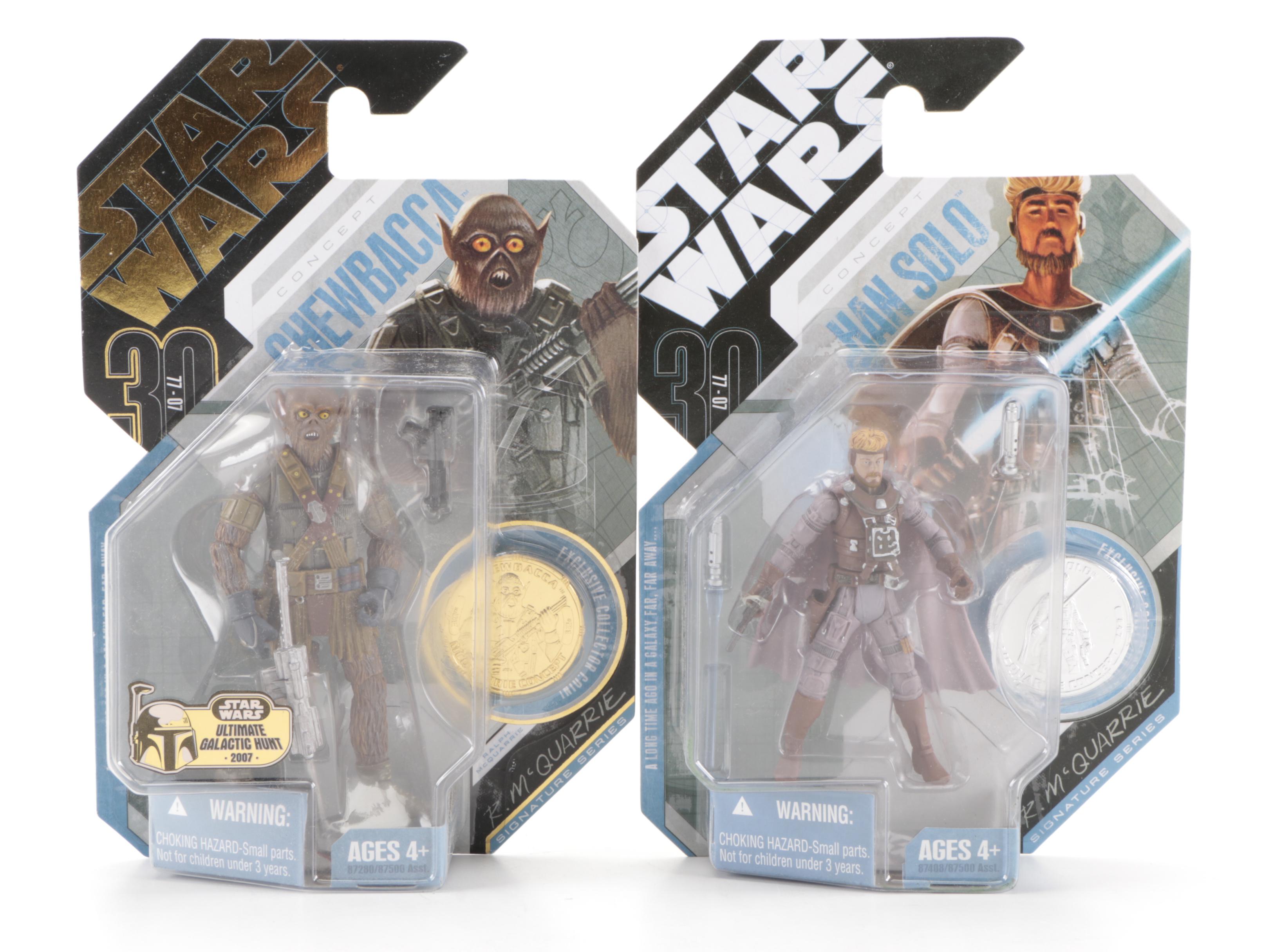 Hasbro Star Wars Concept Art Action Figures